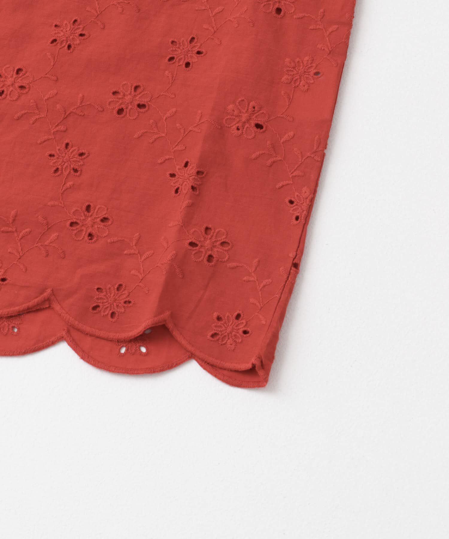 URBAN RESEARCH DOORS「アイレットレースラグランブラウス」|シャツ・ブラウス|