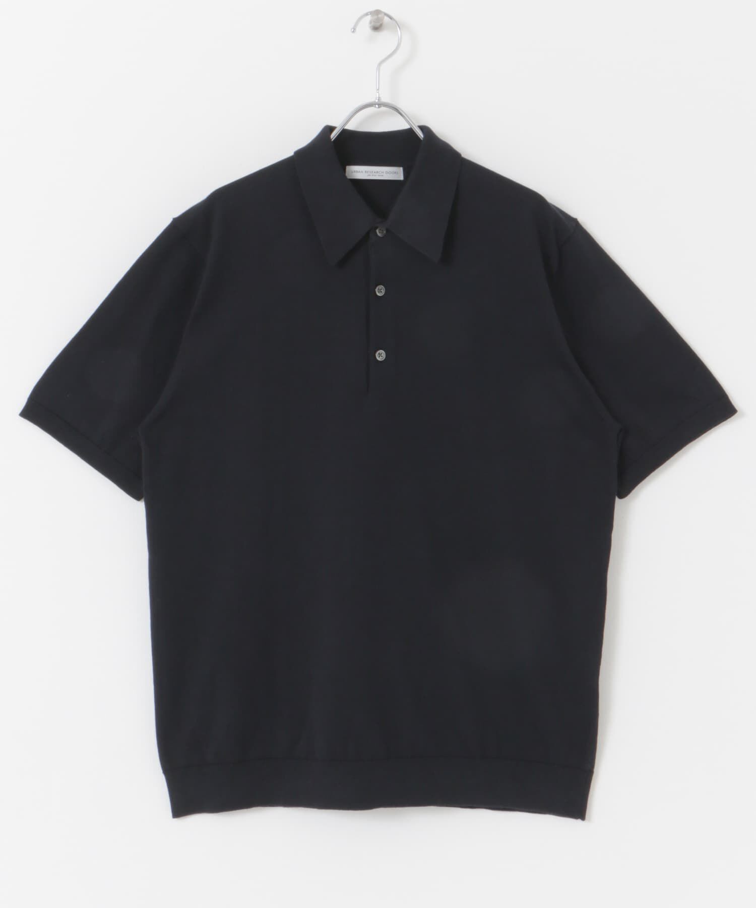 URBAN RESEARCH DOORS「『UR TECH ひやサラクール』『接触冷感/UVカット』 ニットポロシャツ」|シャツ・ブラウス|