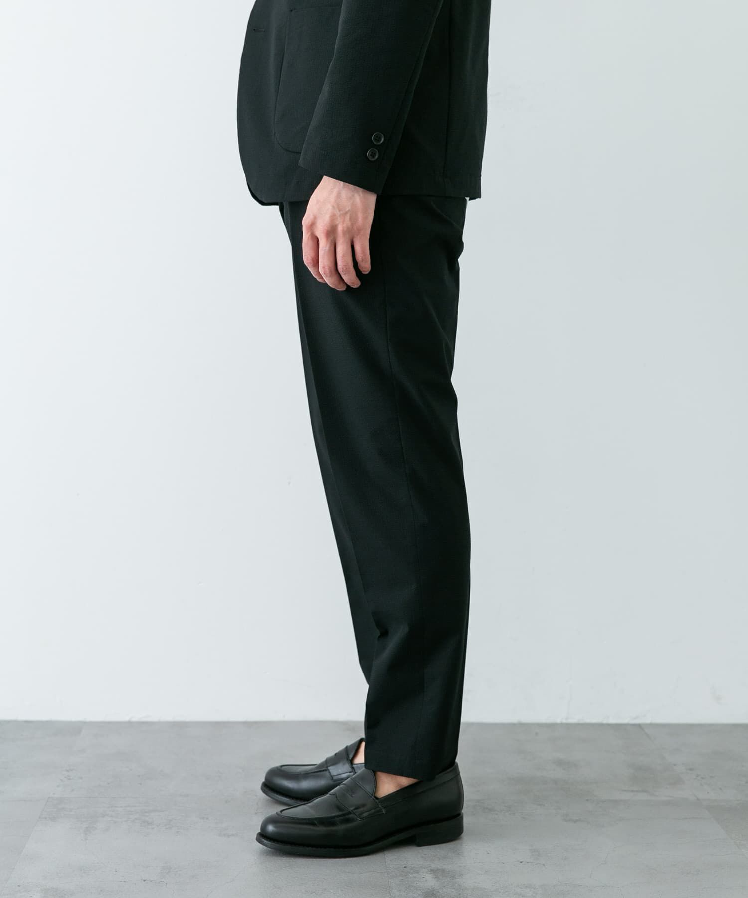 URBAN RESEARCH DOORS「『イージーケア』LIFE STYLE TAILOR　シアサッカーコンフォータブルパンツ」|スラックス|