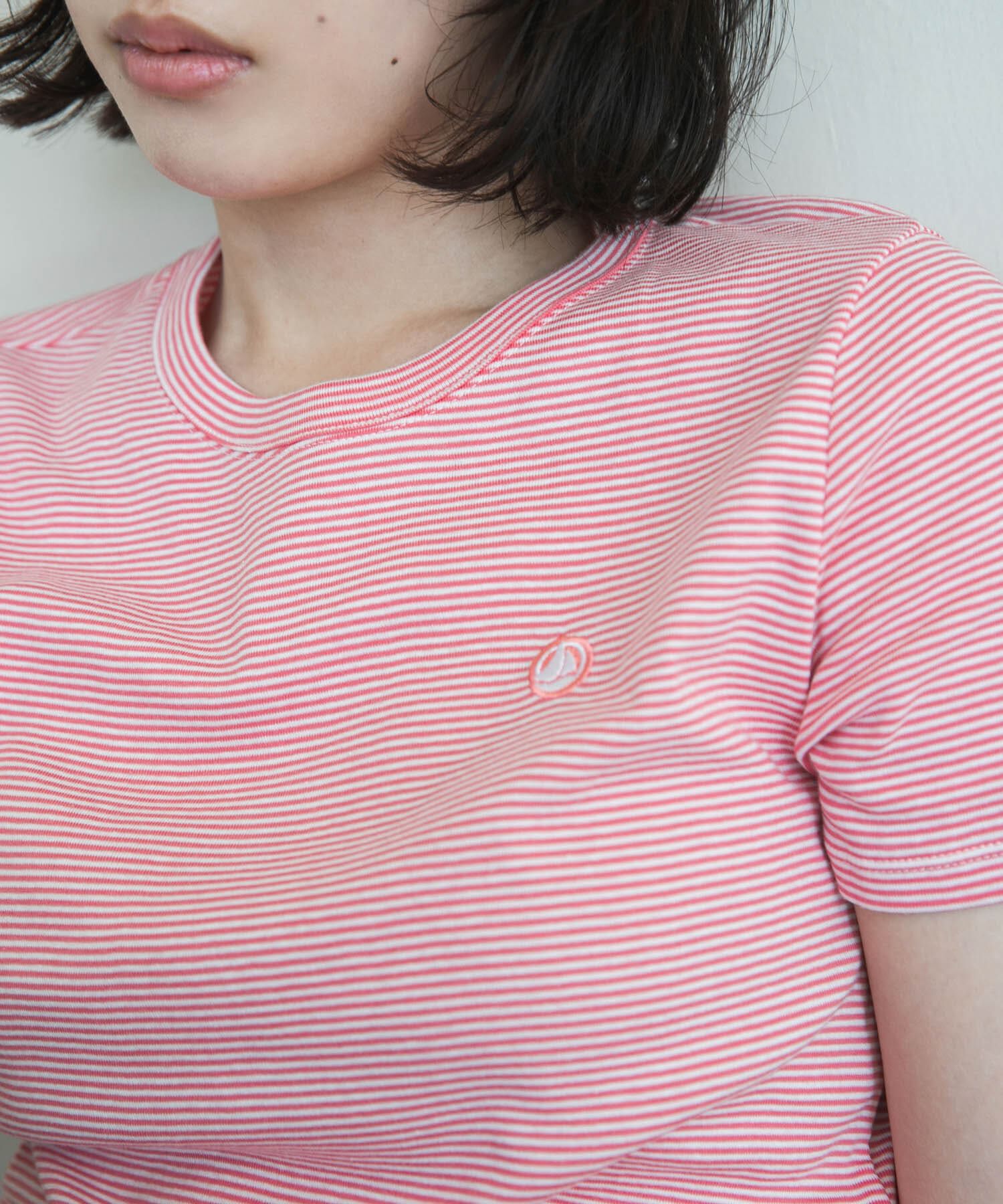 URBAN RESEARCH DOORS「『別注』PETIT BATEAU&times;DOORS　embroideryt-shirts」|Tシャツ・カットソー|