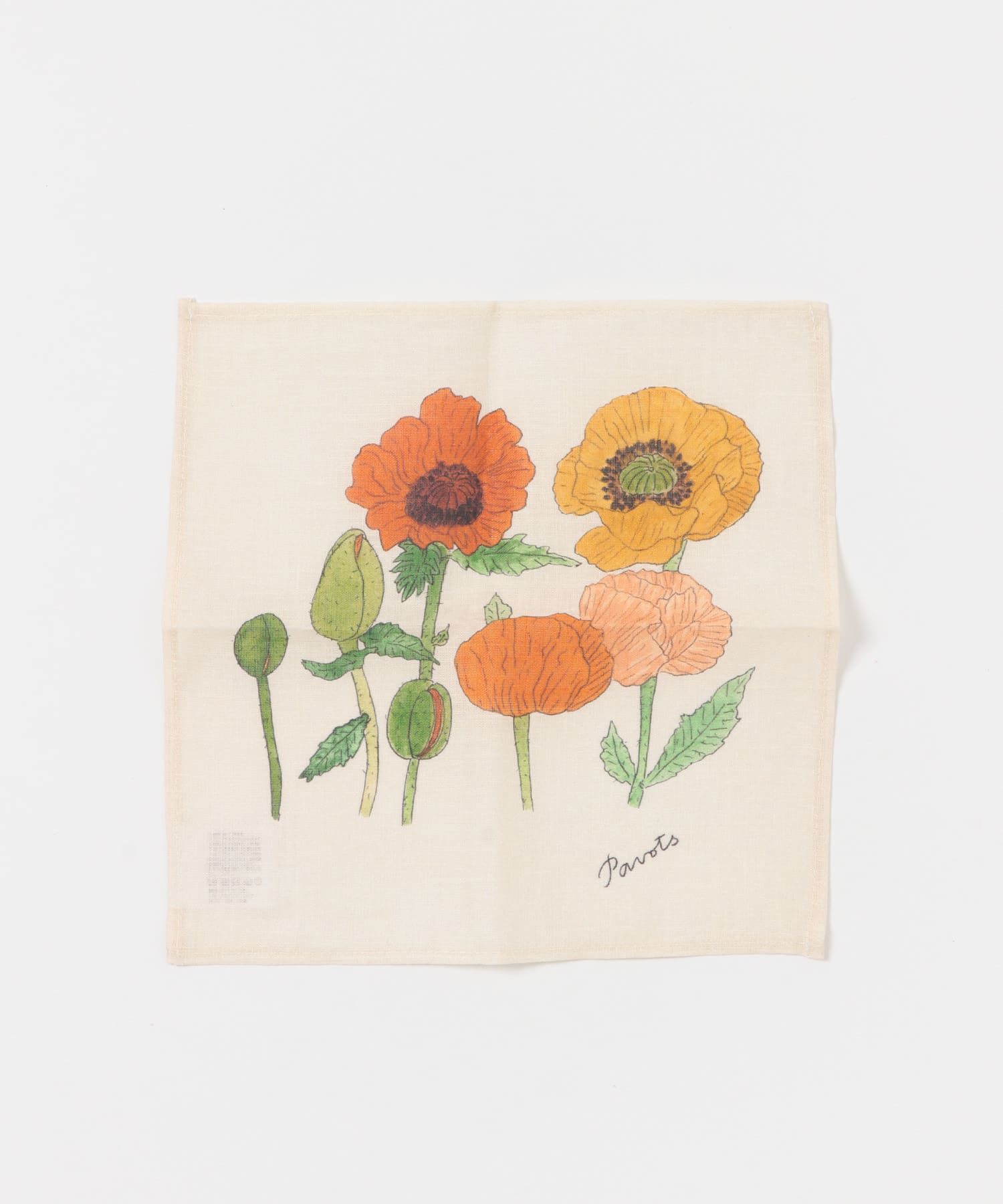 URBAN RESEARCH DOORS「『WEB限定』fog linen work　ミニハンカチ ISABELLE BOINOT」|タオル|