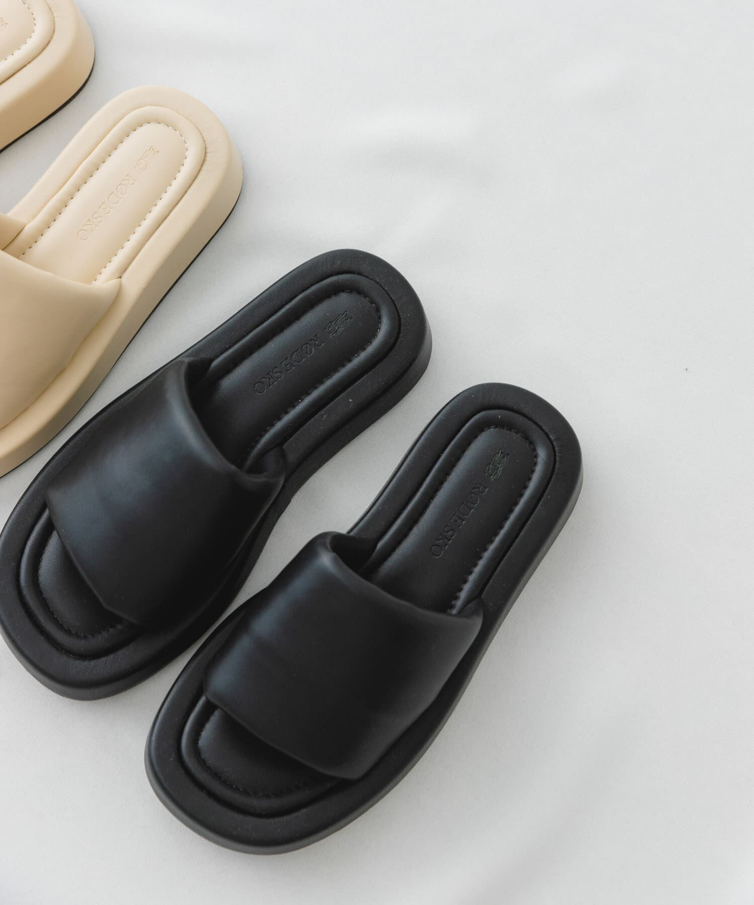 RODE SKO「プラットフォームパフサンダル」|サンダル|