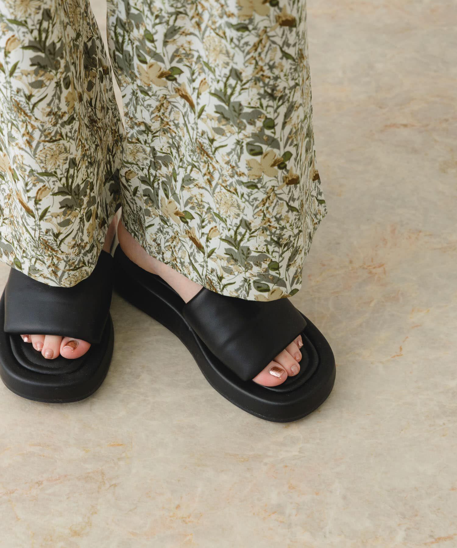 RODE SKO「プラットフォームパフサンダル」|サンダル|