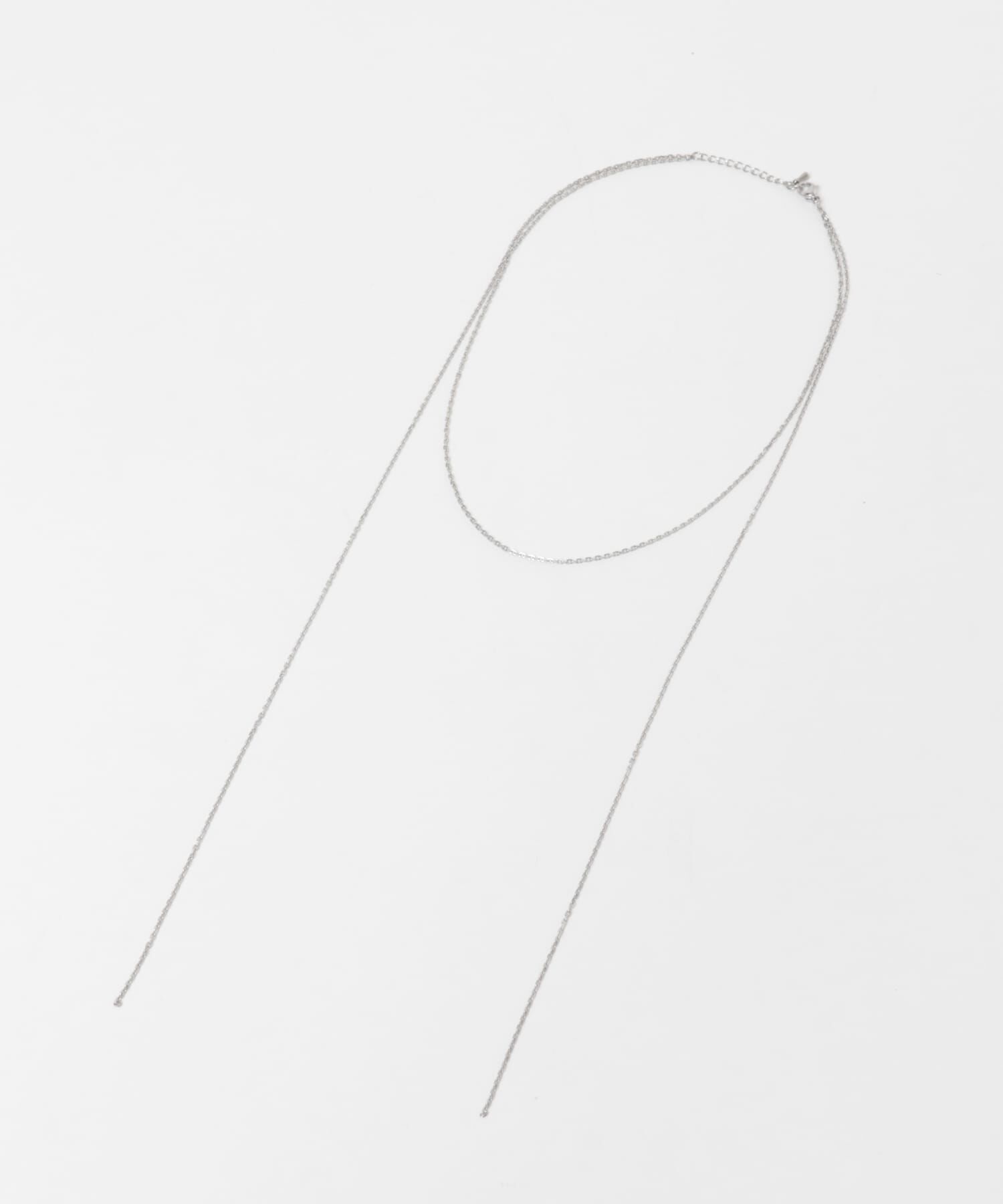 SMELLY「ステンレスレイヤードネックレス」|ネックレス|