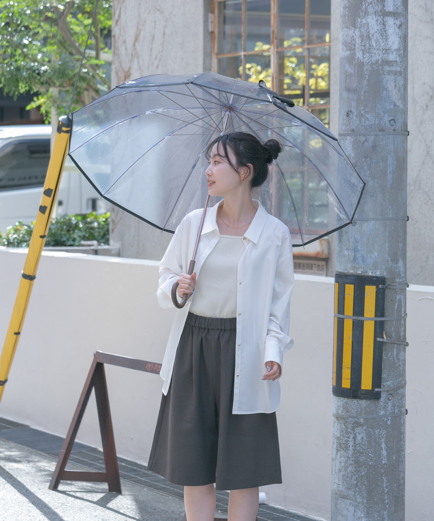 SMELLY「Wpc.　ユニセックス 12Kプラスチックアンブレラ」|傘|