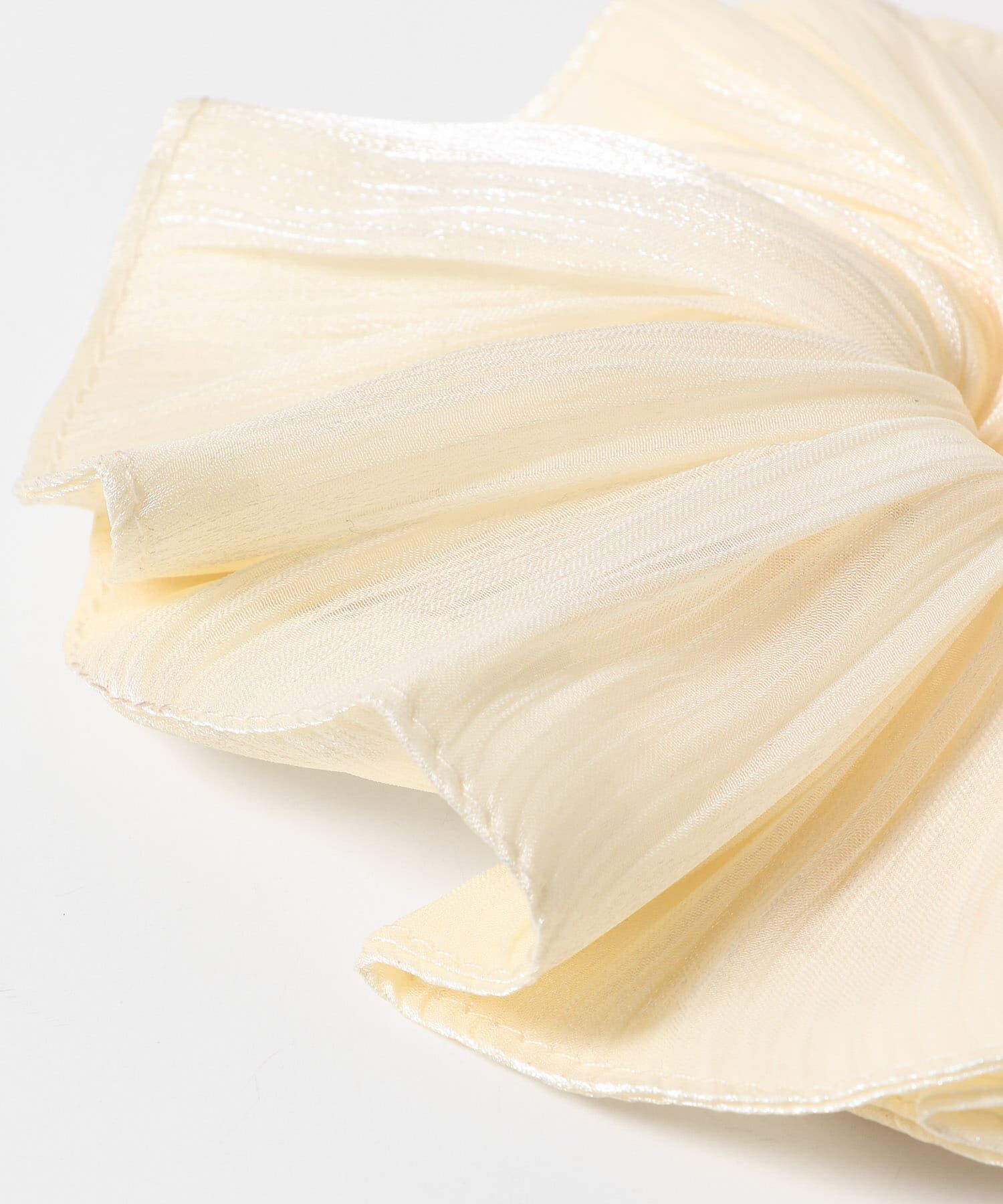 Sonny Label 「シャイニーサテンフレアシュシュ」|ヘアゴム・シュシュ|