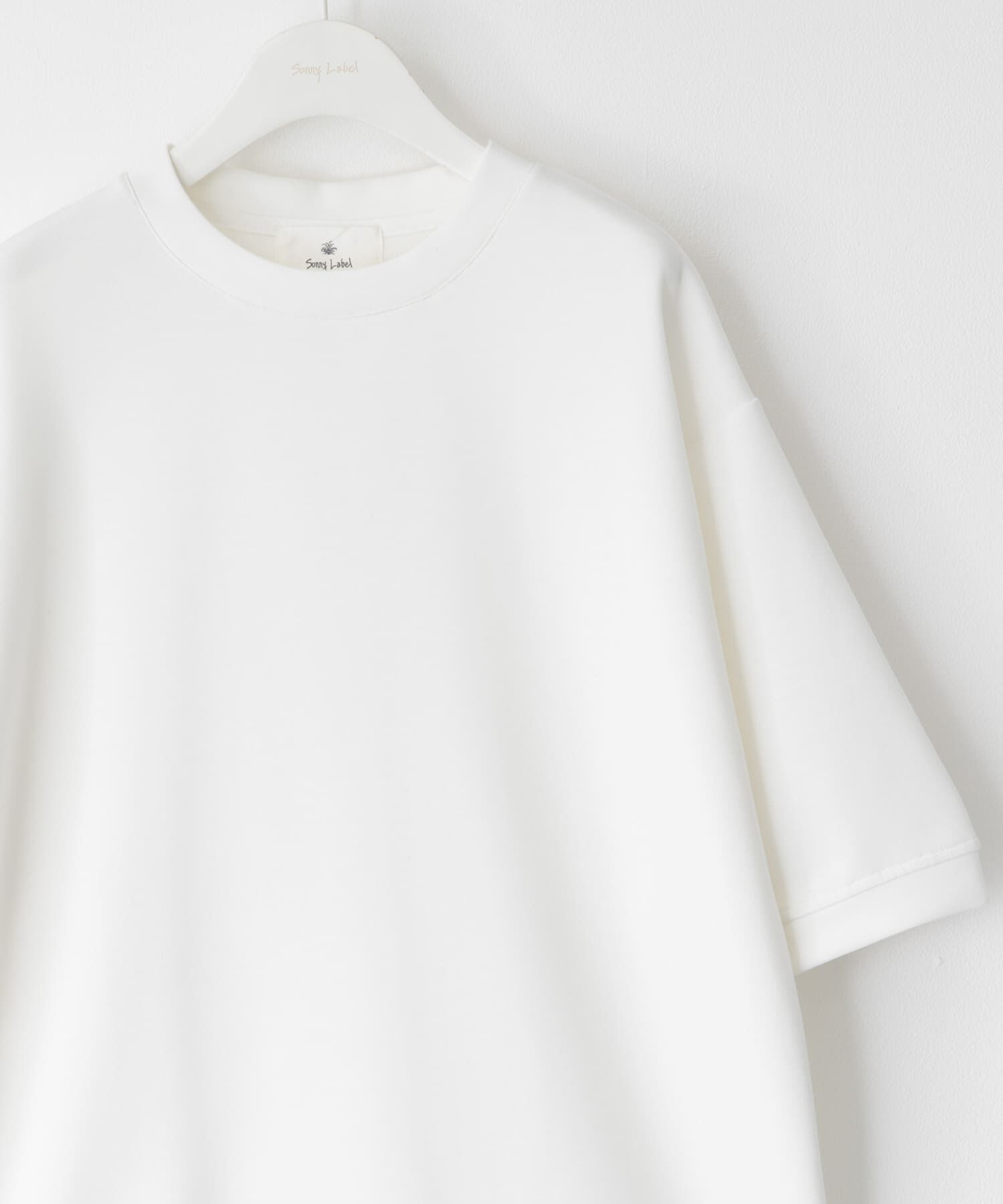 Sonny Label 「シルキーダンボールニットTシャツ」|Tシャツ・カットソー|ホワイト