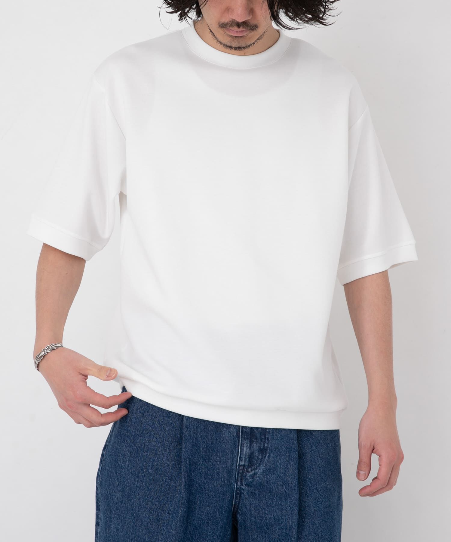 Sonny Label 「シルキーダンボールニットTシャツ」|Tシャツ・カットソー|