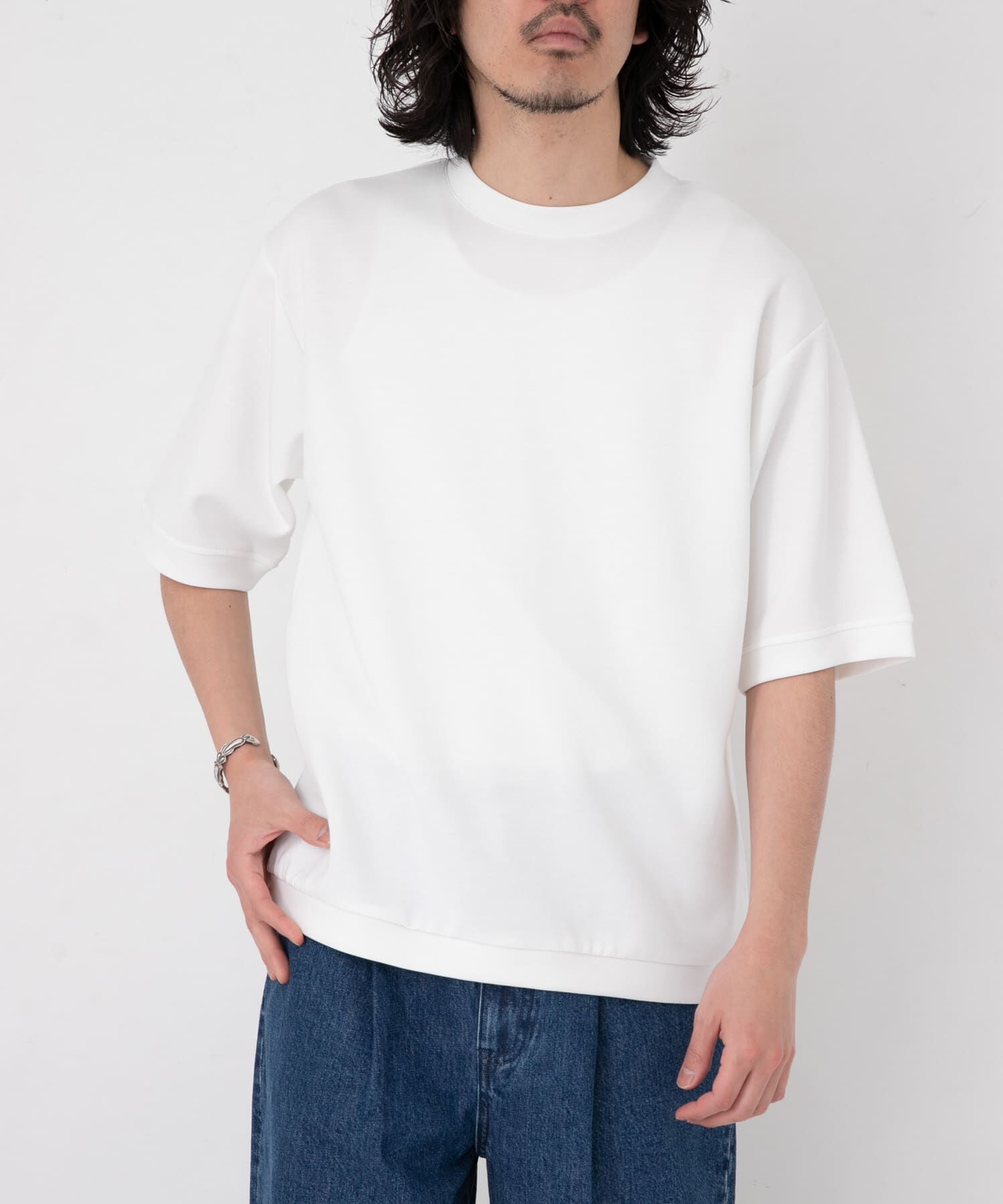 Sonny Label 「シルキーダンボールニットTシャツ」|Tシャツ・カットソー|