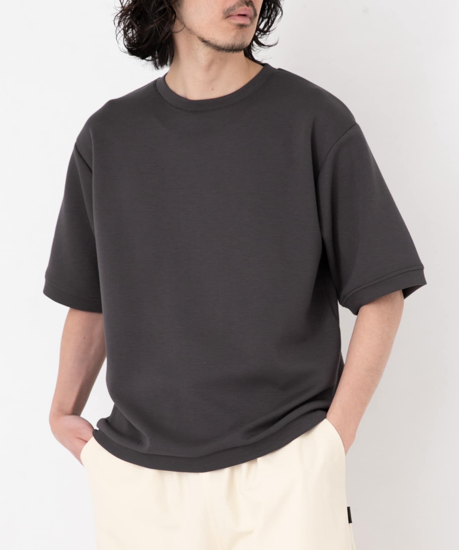 Sonny Label 「シルキーダンボールニットTシャツ」|Tシャツ・カットソー|