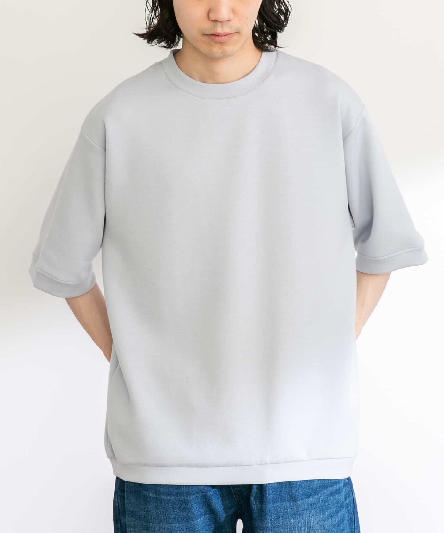 Sonny Label 「シルキーダンボールニットTシャツ」|Tシャツ・カットソー|