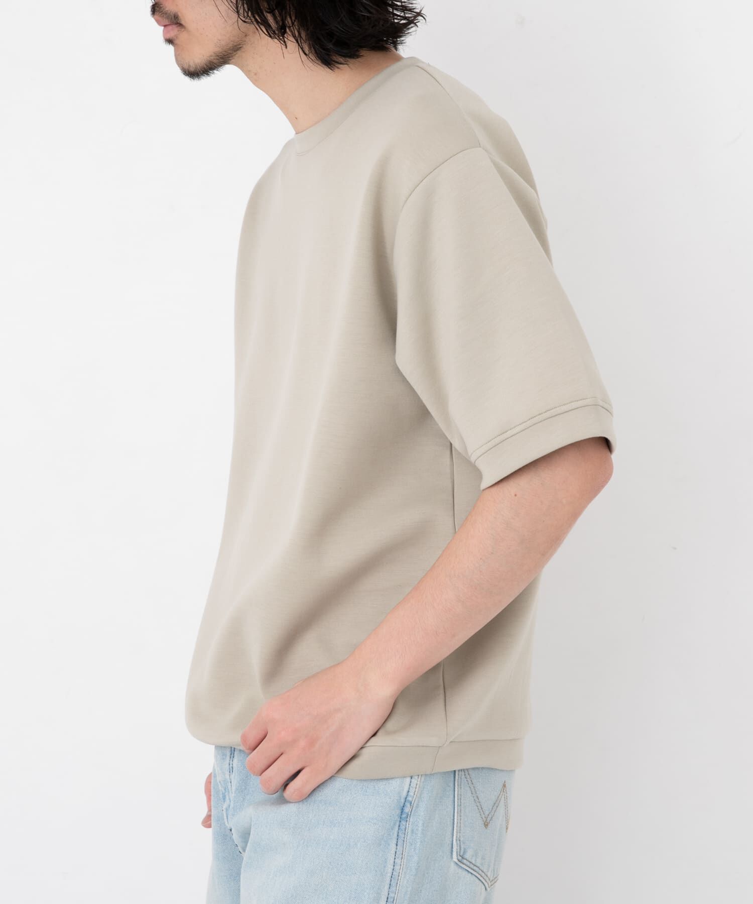 Sonny Label 「シルキーダンボールニットTシャツ」|Tシャツ・カットソー|