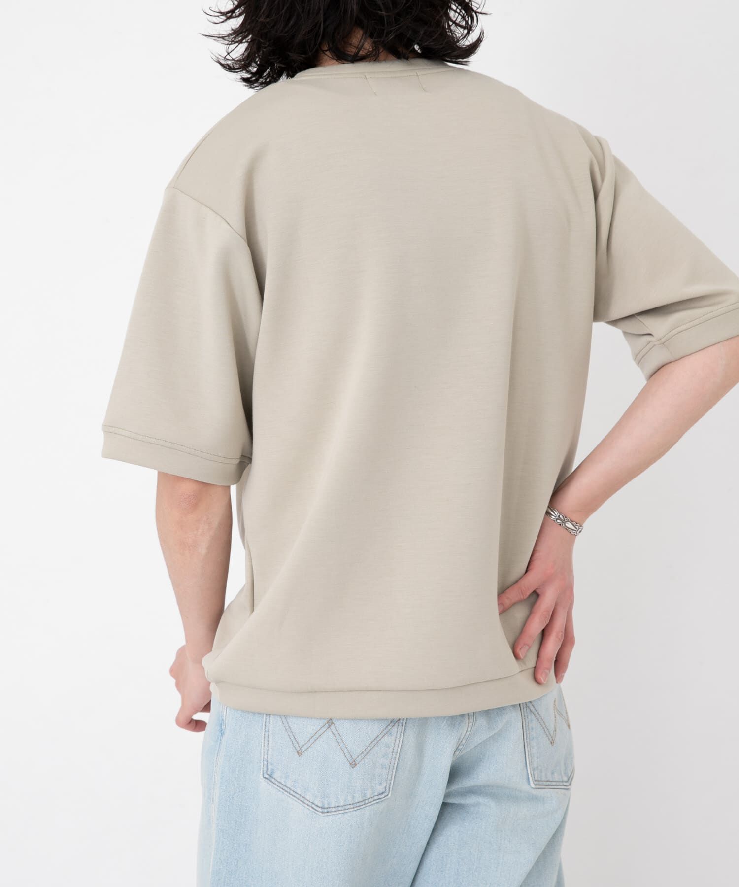 Sonny Label 「シルキーダンボールニットTシャツ」|Tシャツ・カットソー|