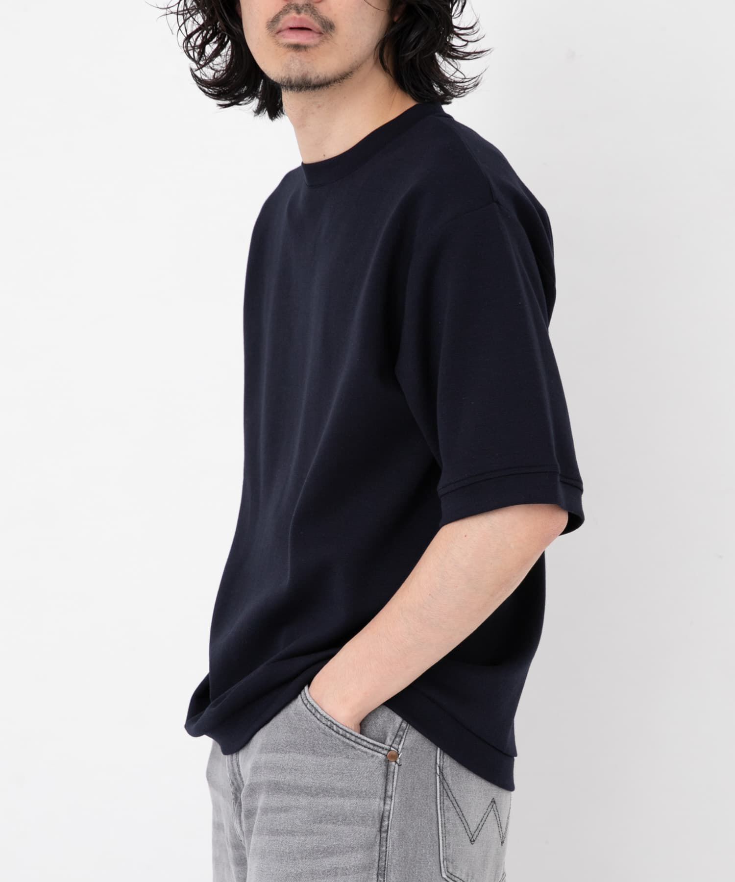 Sonny Label 「シルキーダンボールニットTシャツ」|Tシャツ・カットソー|