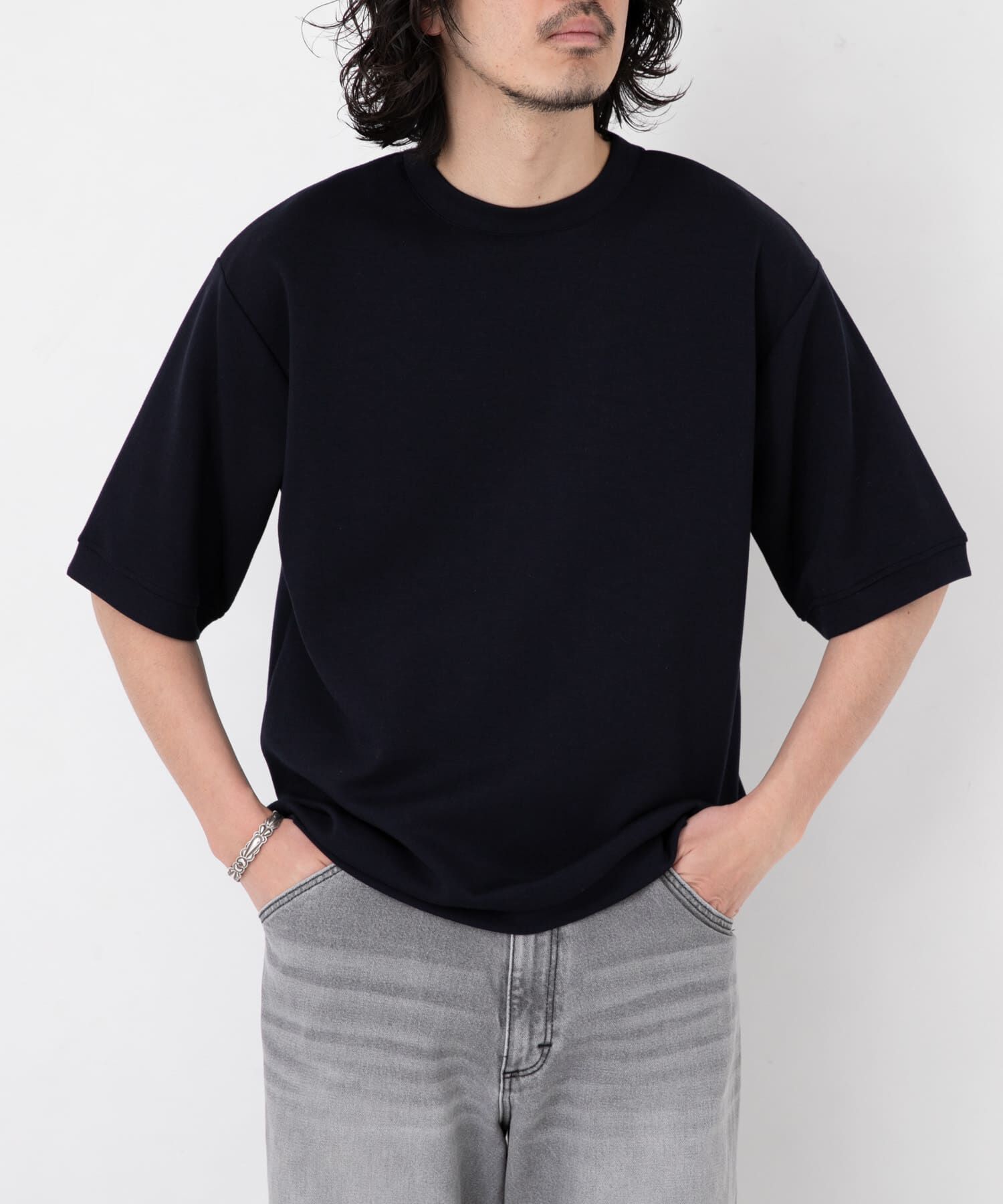 Sonny Label 「シルキーダンボールニットTシャツ」|Tシャツ・カットソー|