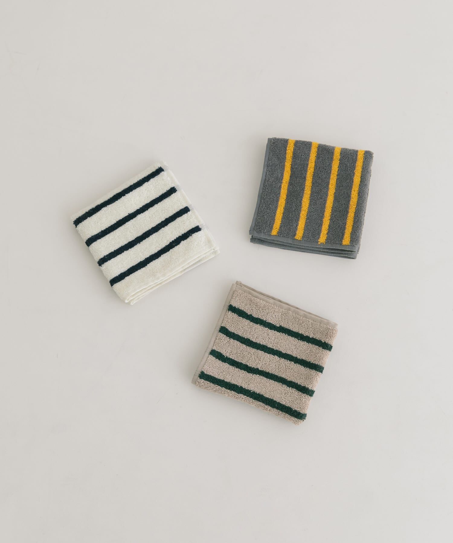 URBAN RESEARCH「『UR TECH』ボーダー ハンドタオル」|タオル|