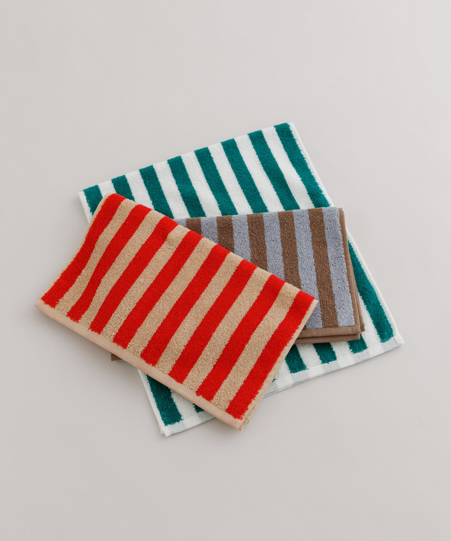 URBAN RESEARCH「『UR TECH』ストライプフェイスタオル」|タオル|