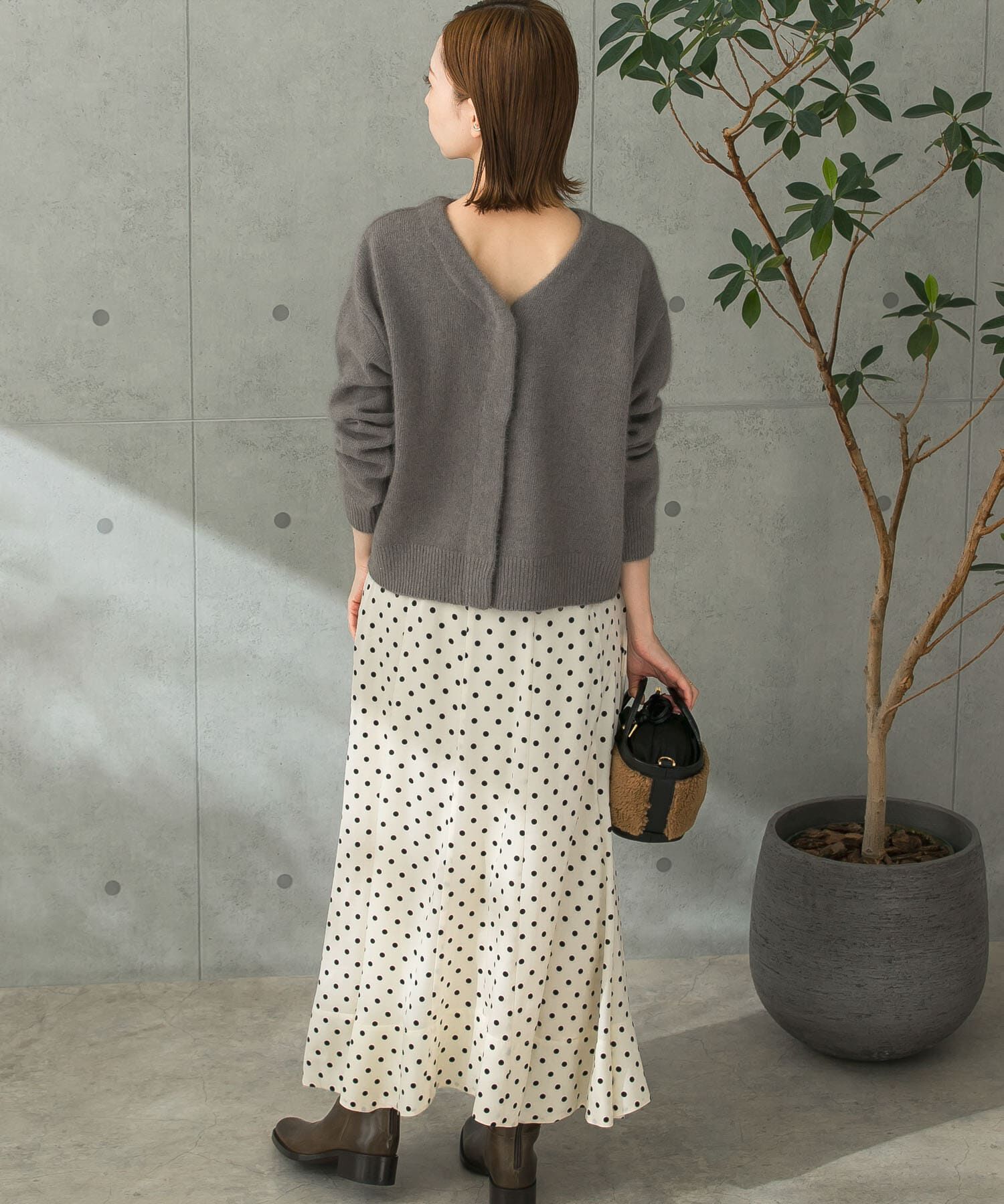 URBAN RESEARCH ROSSO「パネルラインサテンフレアスカート」|スカート|