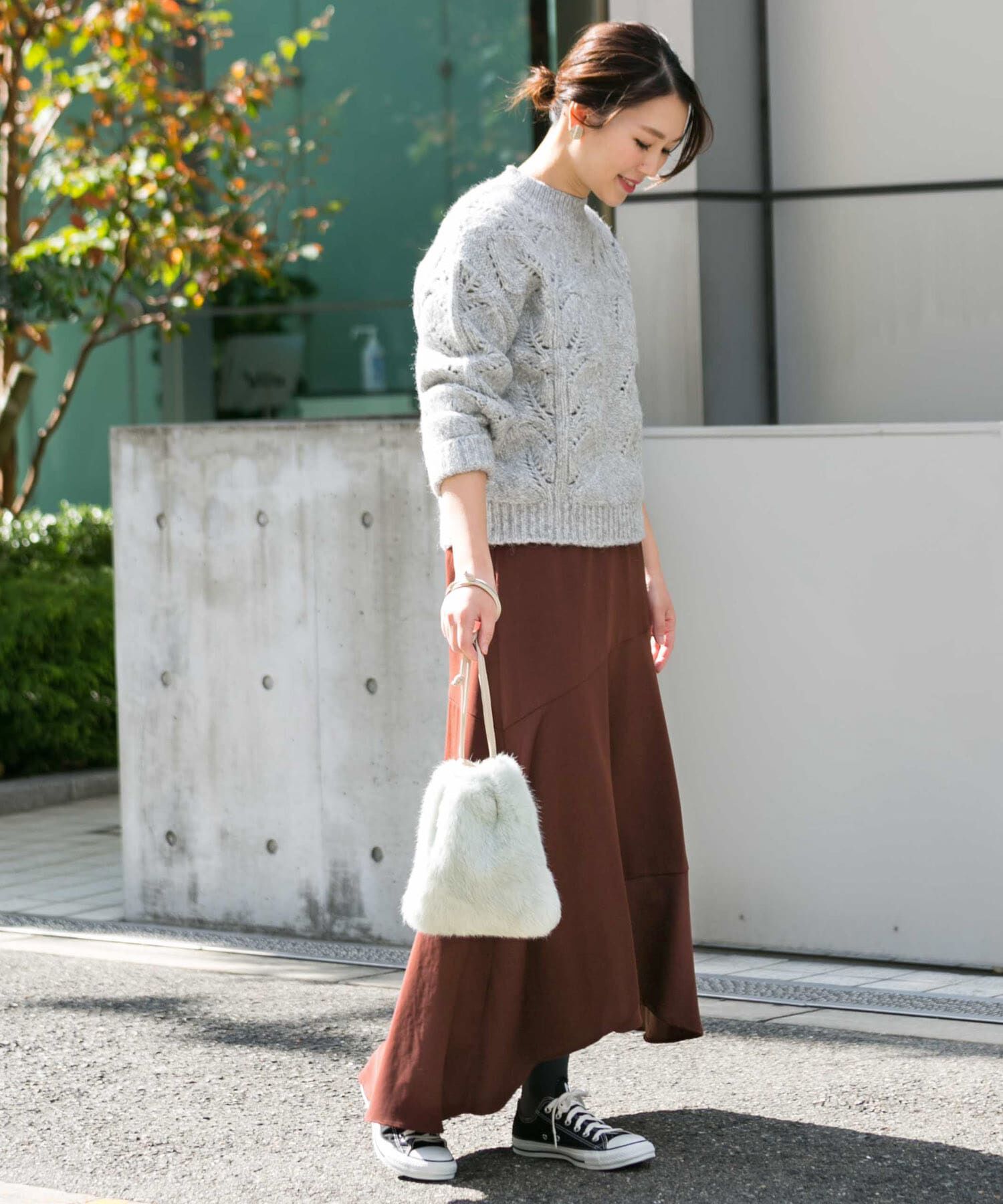 URBAN RESEARCH ROSSO「ヘムフレアマキシスカート&there4;」|スカート|