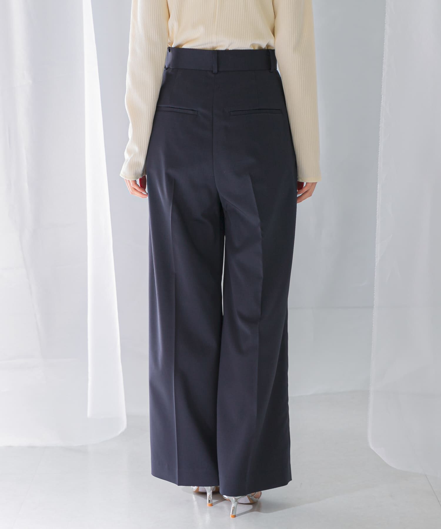 URBAN RESEARCH ROSSO「ハイウエストワイドスラックス」|その他|