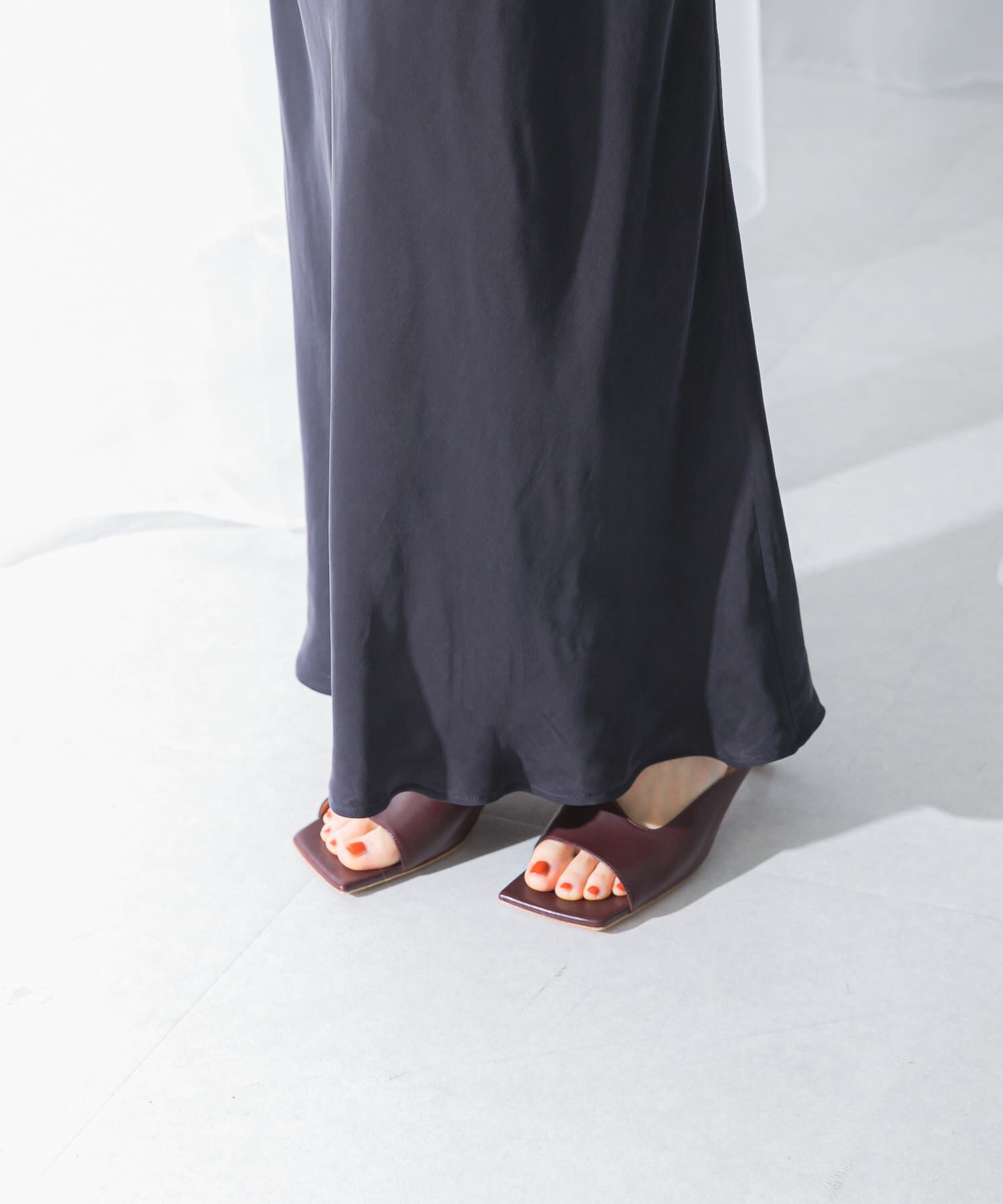 URBAN RESEARCH ROSSO「キュプラバイヤススカート」|スカート|