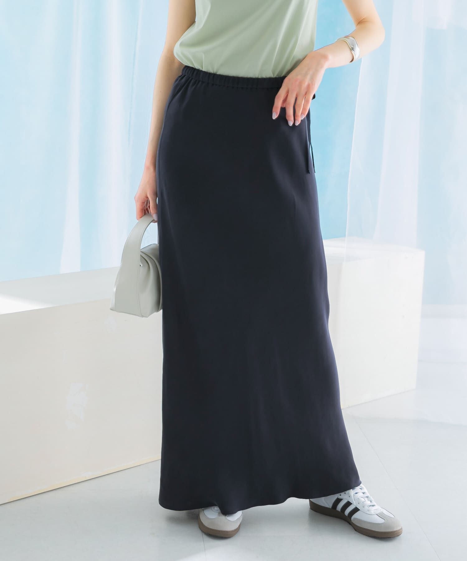 URBAN RESEARCH ROSSO「キュプラバイヤススカート」|スカート|