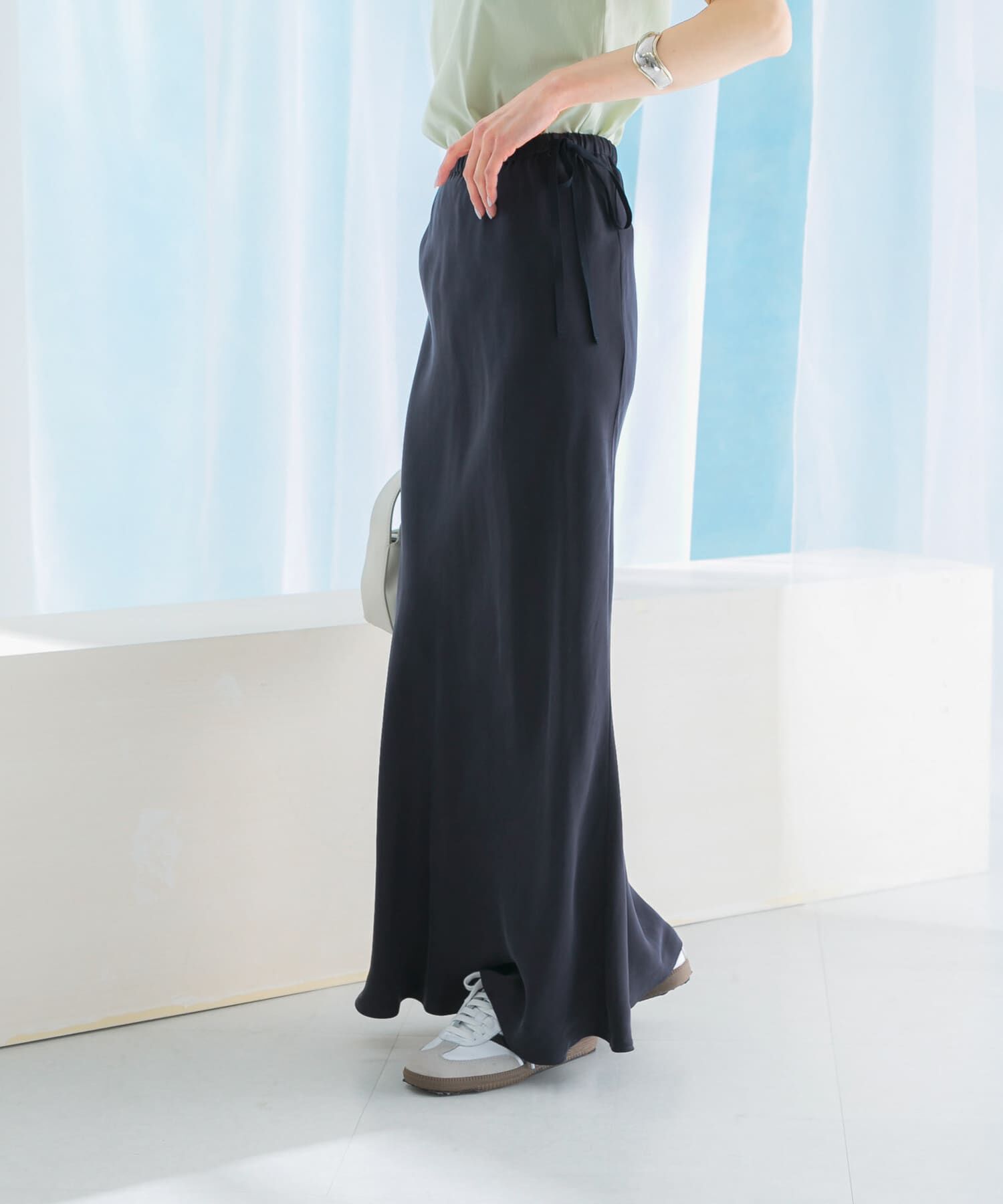 URBAN RESEARCH ROSSO「キュプラバイヤススカート」|スカート|