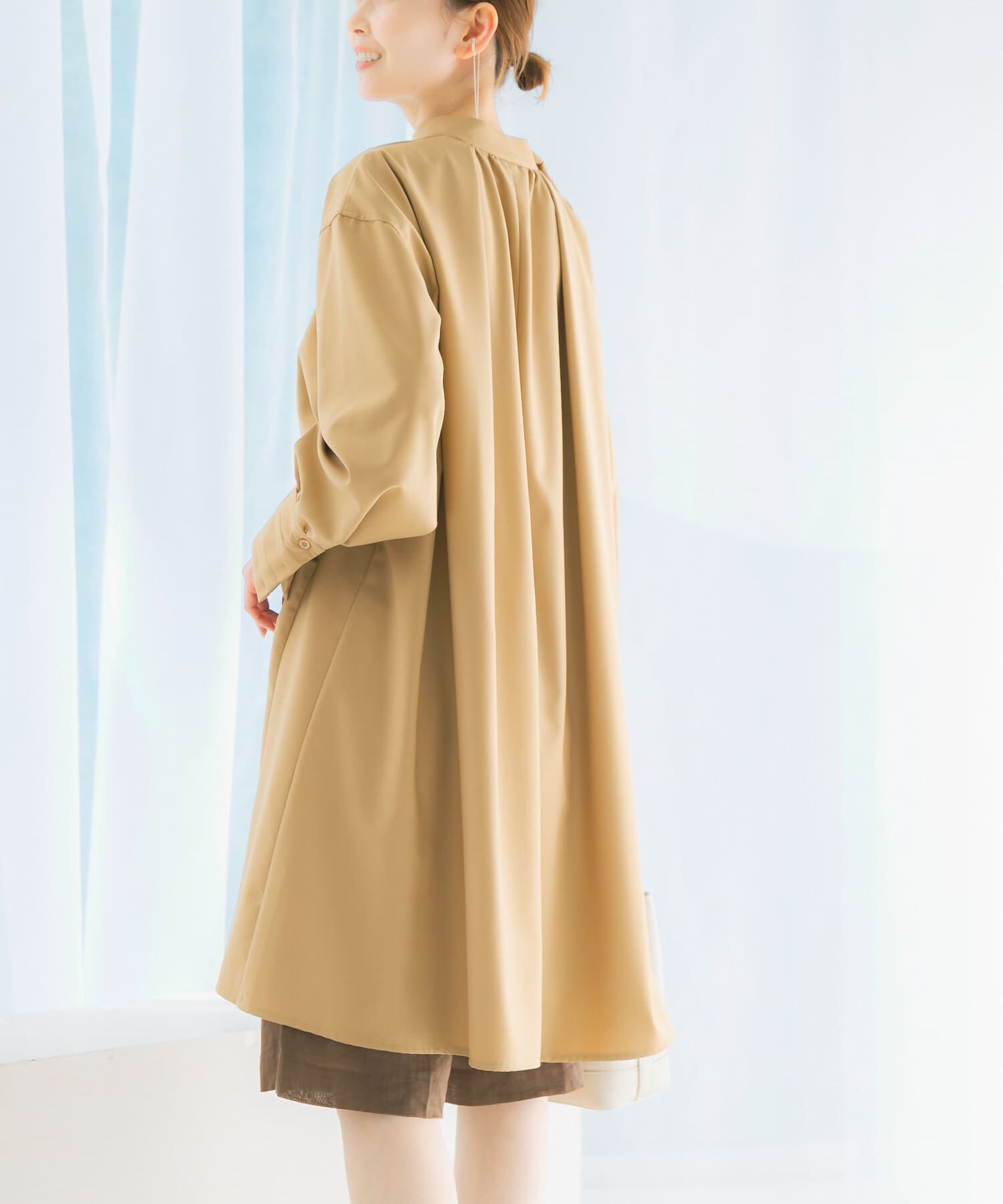 URBAN RESEARCH ROSSO「ハイネックミニワンピース」|ワンピース|