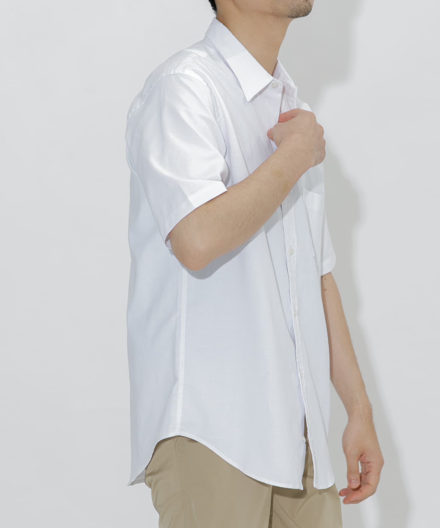 URBAN RESEARCH ROSSO「『防ｼﾜ』『XLｻｲｽﾞあり』ﾊｲﾊﾟﾌｫｰﾏﾝｽﾘﾈﾝﾚｷﾞｭﾗｰ  」|シャツ・ブラウス|