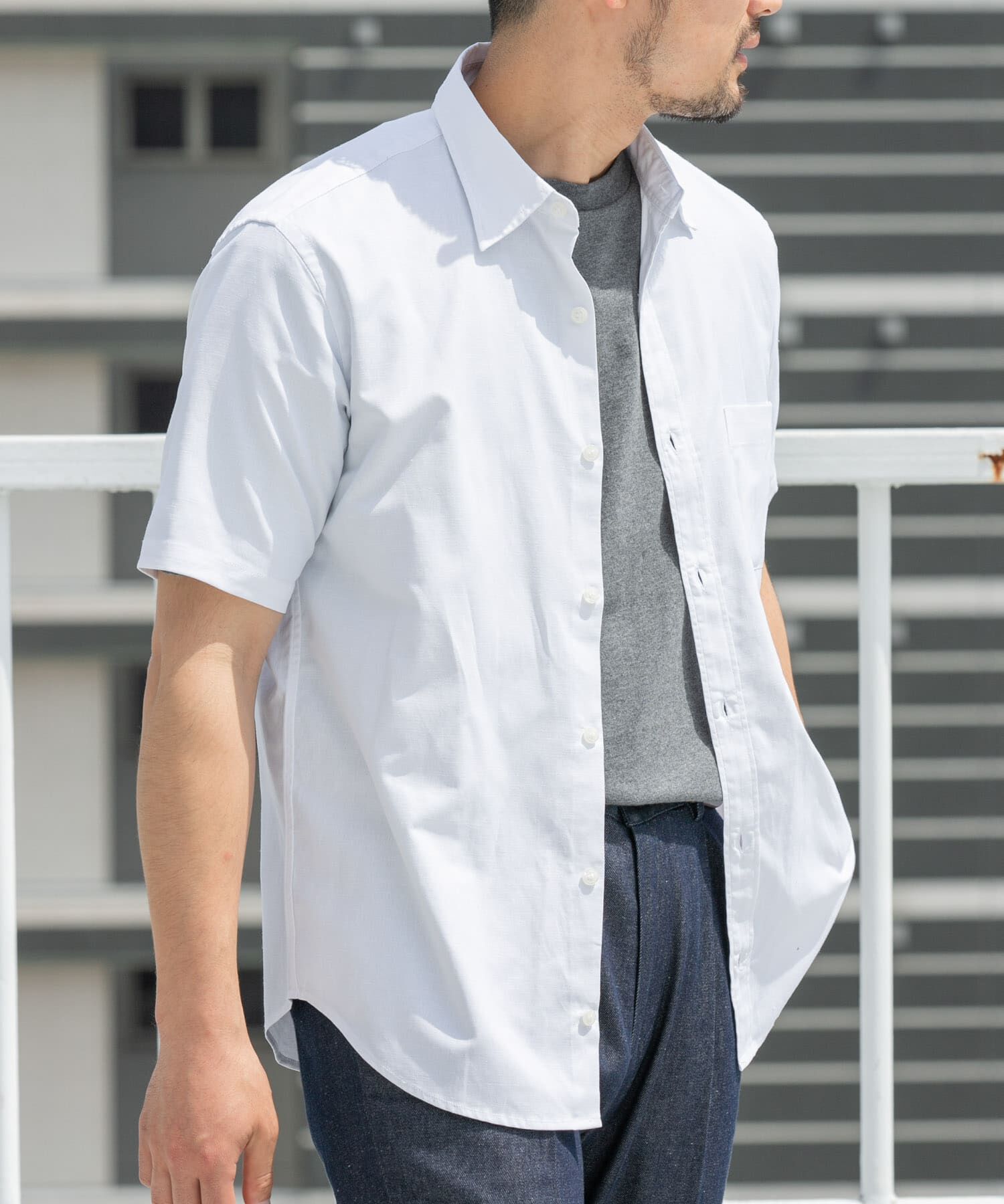 URBAN RESEARCH ROSSO「『防ｼﾜ』『XLｻｲｽﾞあり』ﾊｲﾊﾟﾌｫｰﾏﾝｽﾘﾈﾝﾚｷﾞｭﾗｰ  」|シャツ・ブラウス|