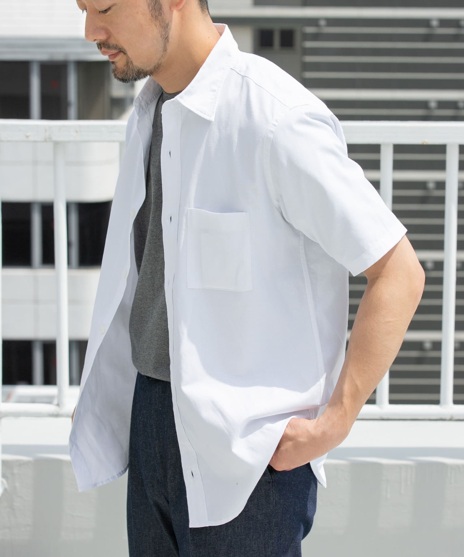 URBAN RESEARCH ROSSO「『防ｼﾜ』『XLｻｲｽﾞあり』ﾊｲﾊﾟﾌｫｰﾏﾝｽﾘﾈﾝﾚｷﾞｭﾗｰ  」|シャツ・ブラウス|