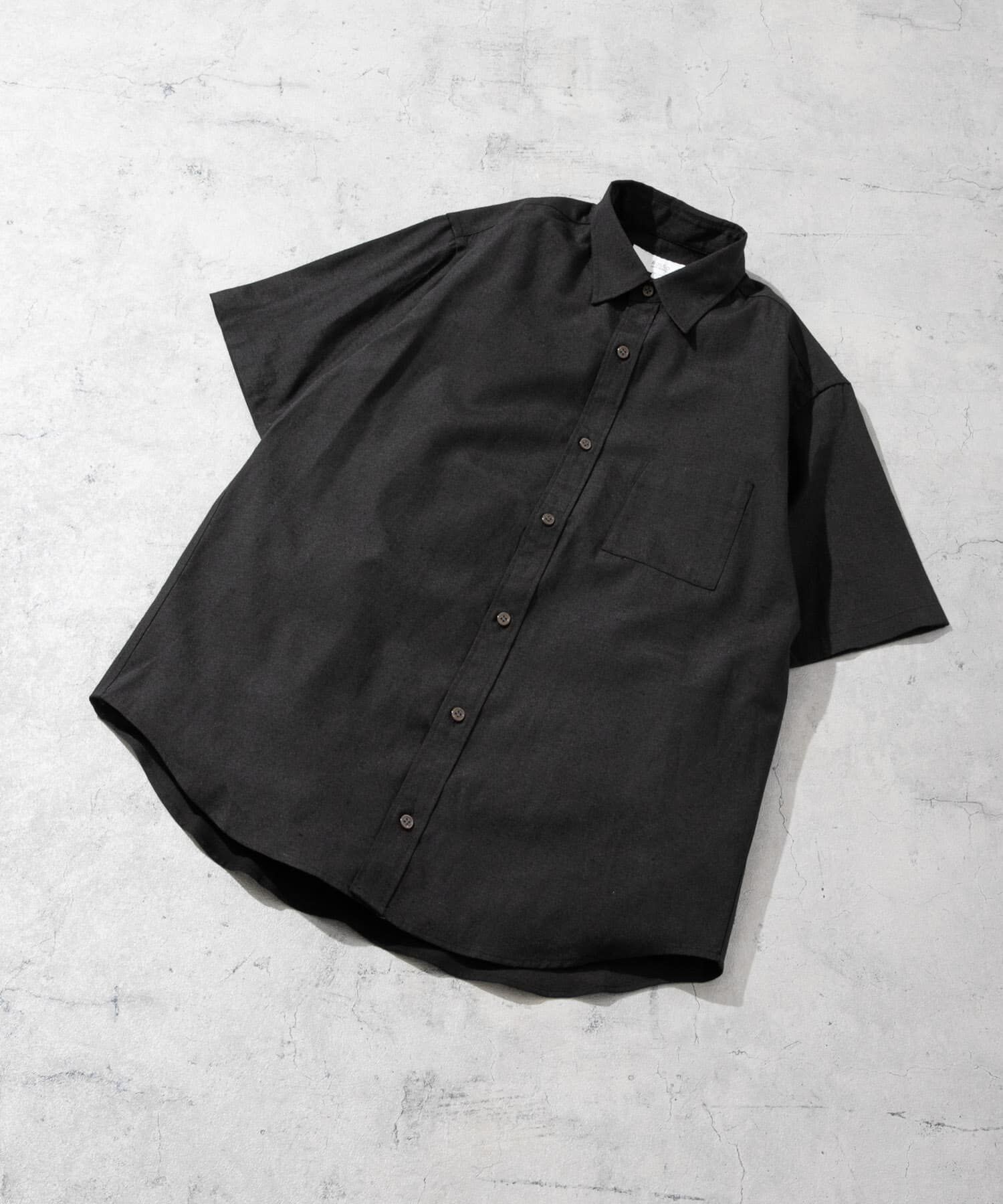 URBAN RESEARCH ROSSO「『防ｼﾜ』『XLｻｲｽﾞあり』ﾊｲﾊﾟﾌｫｰﾏﾝｽﾘﾈﾝﾚｷﾞｭﾗｰ  」|シャツ・ブラウス|ブラック