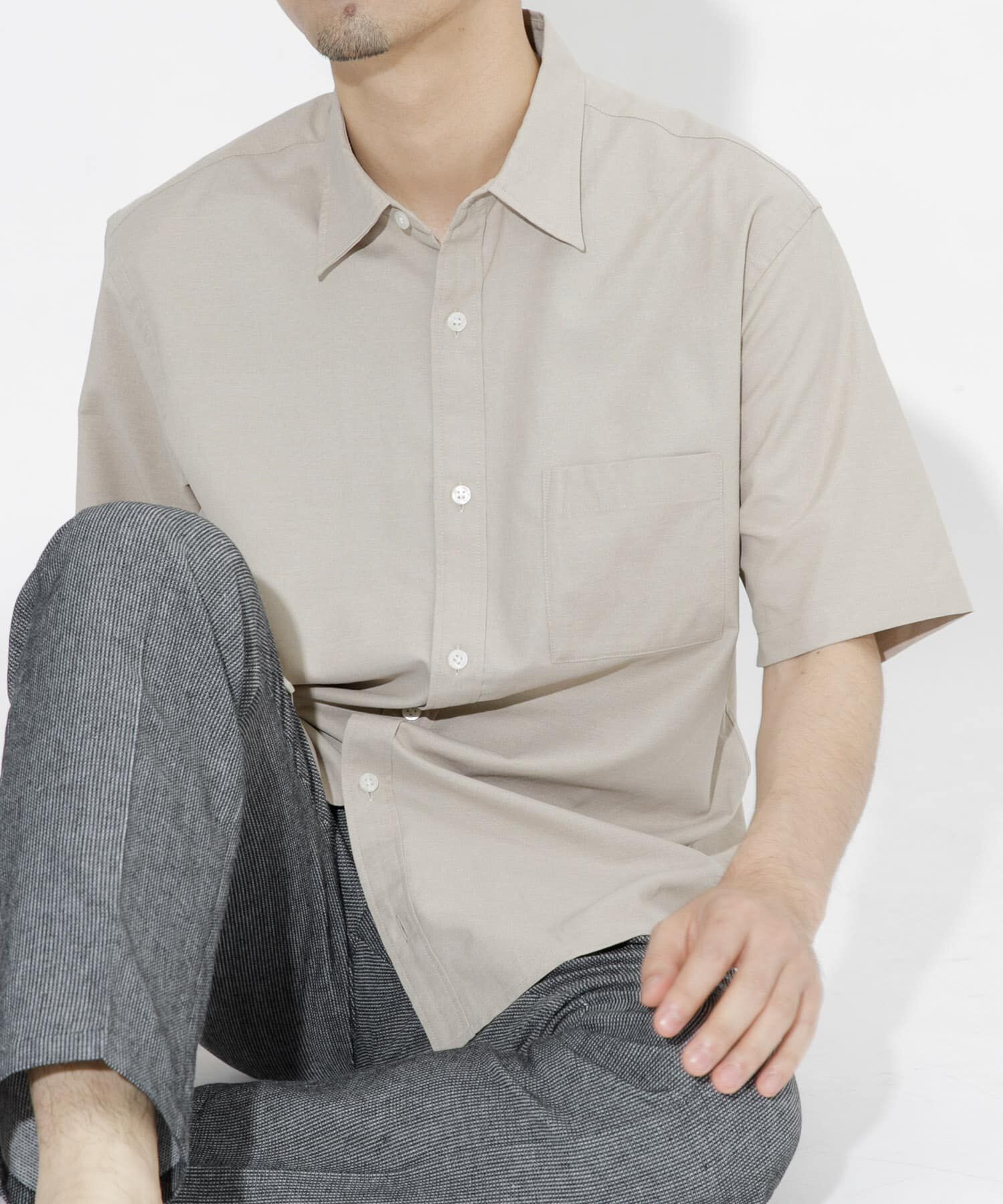 URBAN RESEARCH ROSSO「『防ｼﾜ』『XLｻｲｽﾞあり』ﾊｲﾊﾟﾌｫｰﾏﾝｽﾘﾈﾝﾚｷﾞｭﾗｰ  」|シャツ・ブラウス|