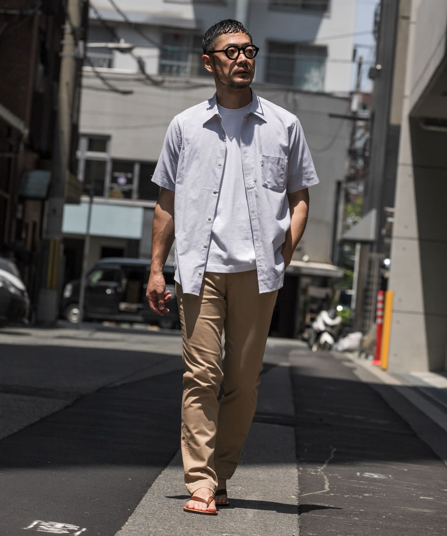 URBAN RESEARCH ROSSO「『防ｼﾜ』『XLｻｲｽﾞあり』ﾊｲﾊﾟﾌｫｰﾏﾝｽﾘﾈﾝﾚｷﾞｭﾗｰ  」|シャツ・ブラウス|