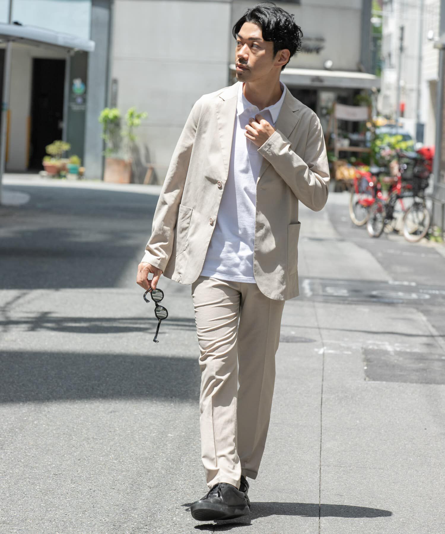 URBAN RESEARCH ROSSO「『防シワ』『XLサイズあり』ハイパフォーマンスリネンセットアップ」|その他|