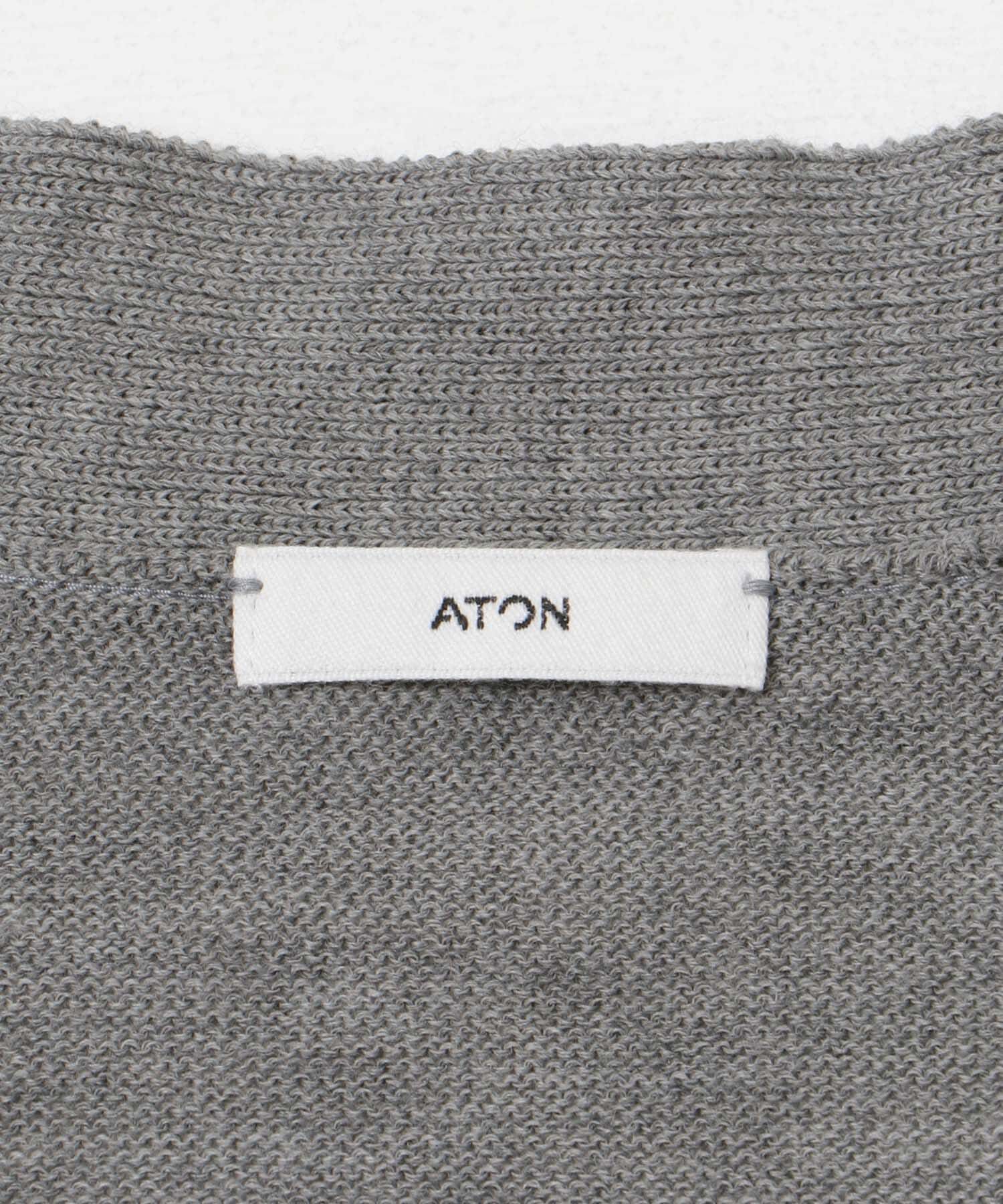 URBAN RESEARCH「ATON　WOOL WASHI OVERSIZED CARDIGAN」|カーディガン|