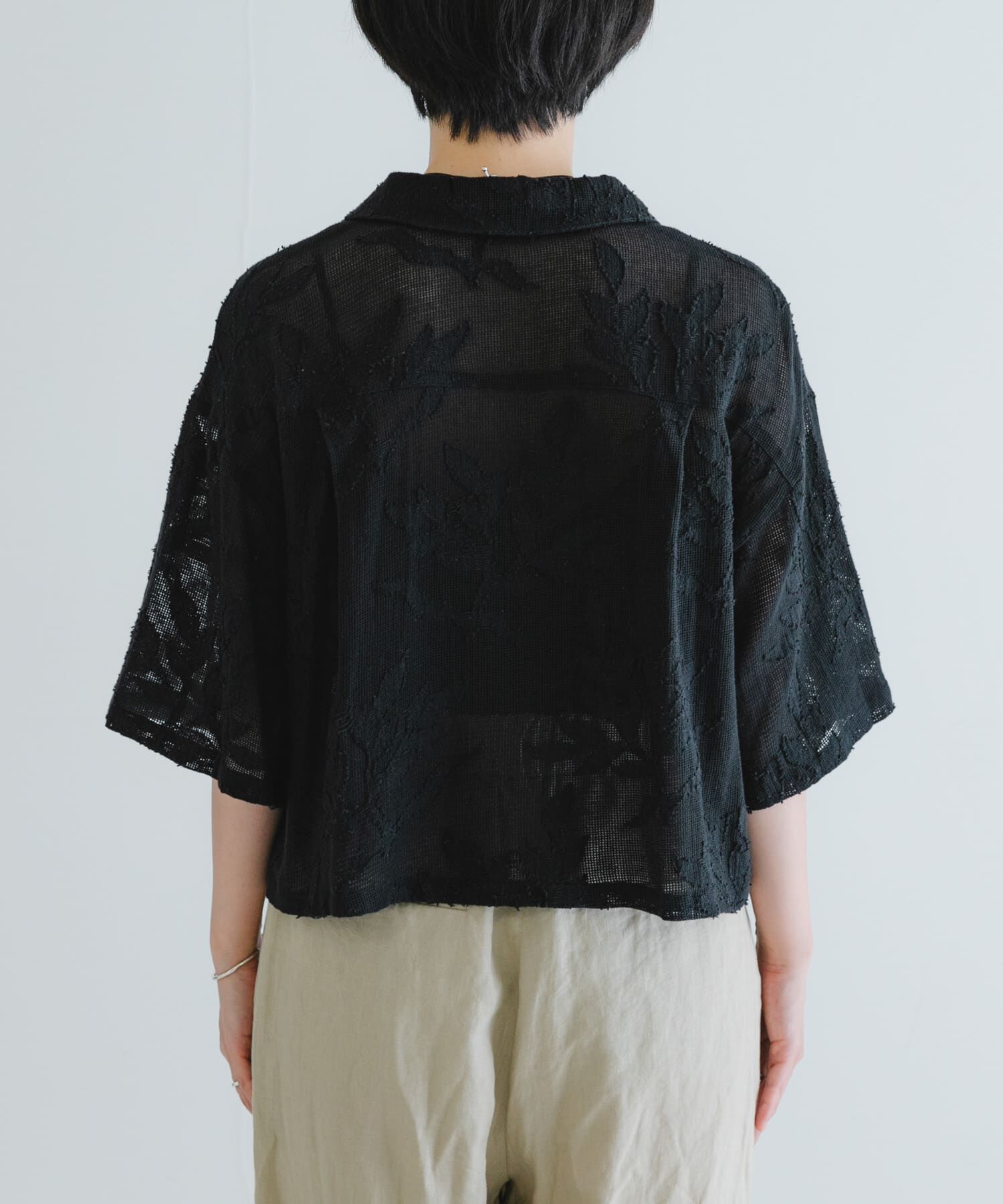 URBAN RESEARCH「カラミジャガードショートシャツ」|シャツ・ブラウス|