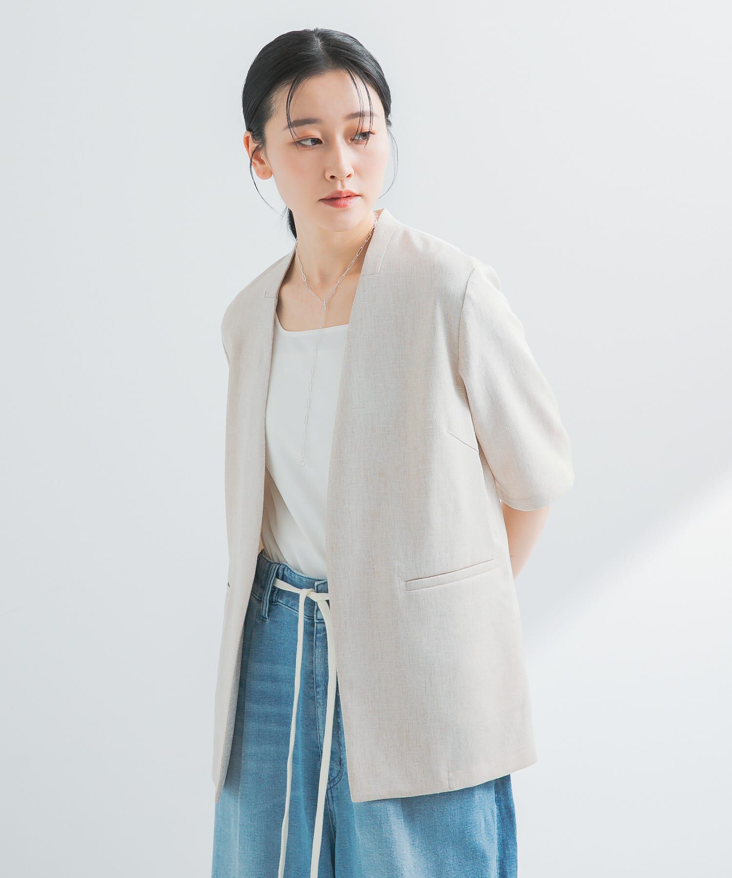 URBAN RESEARCH「『UVｶｯﾄ/吸水速乾/ｲｰｼﾞｰｹｱ』『UR TECH DRYLUXE』 ﾊｰﾌｽﾘｰﾌﾞ  」|その他|