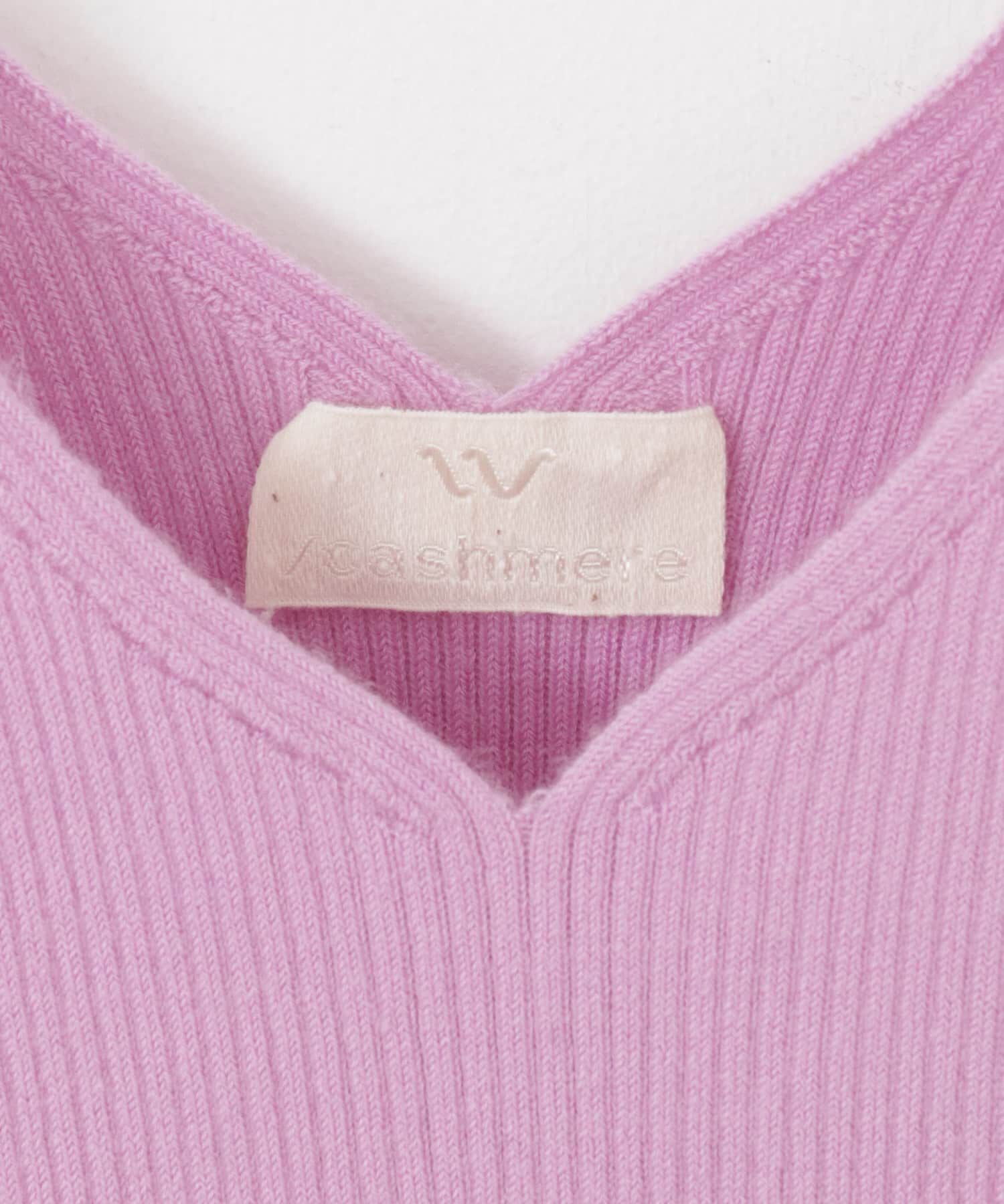 URBAN RESEARCH「w cashmere　fine ribbed camisole」|キャミソール|