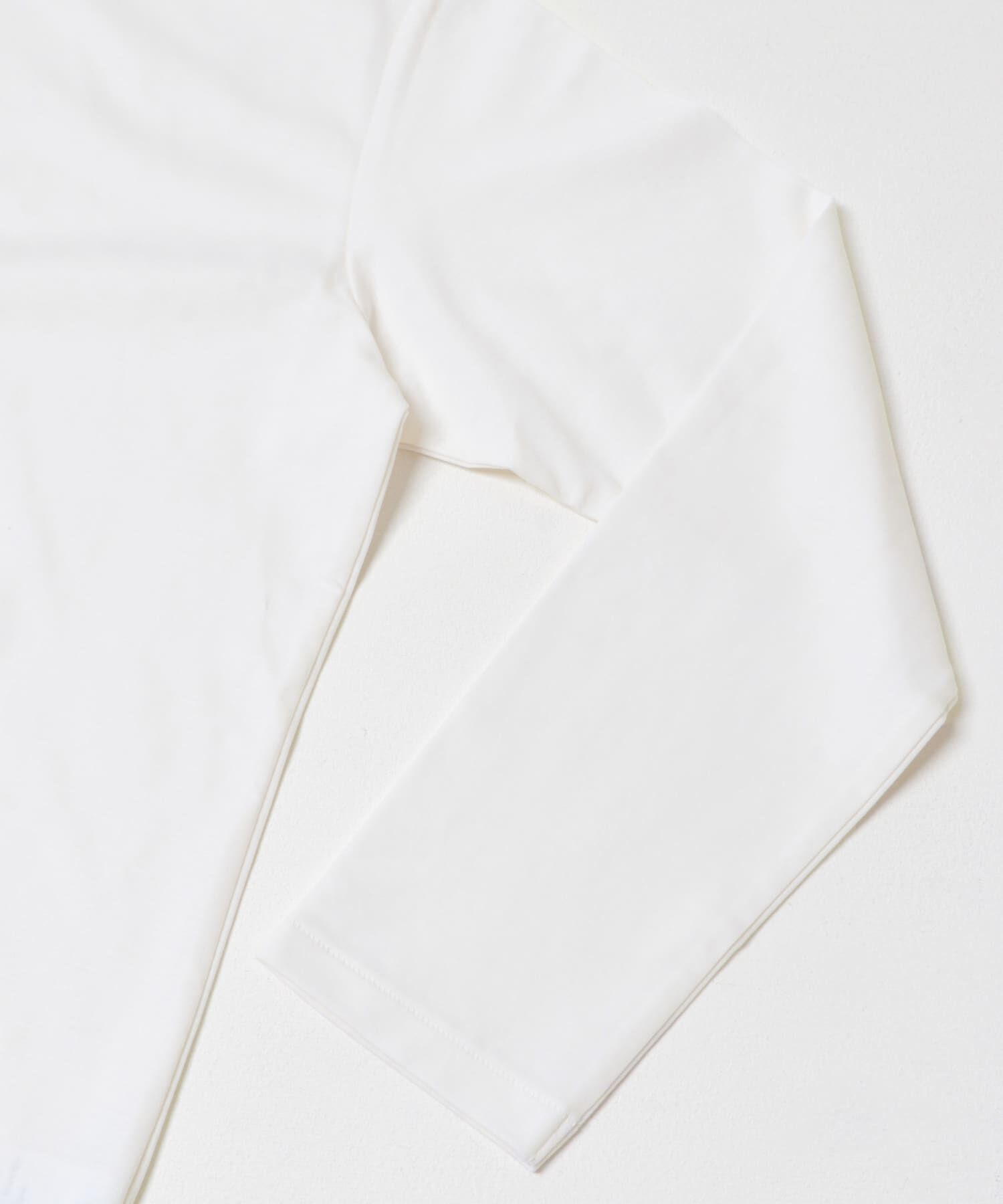 URBAN RESEARCH DOORS「LIFE STYLE TAILOR　シルケットポンチストレッチ長袖Tシャツ」|シャツ・ブラウス|