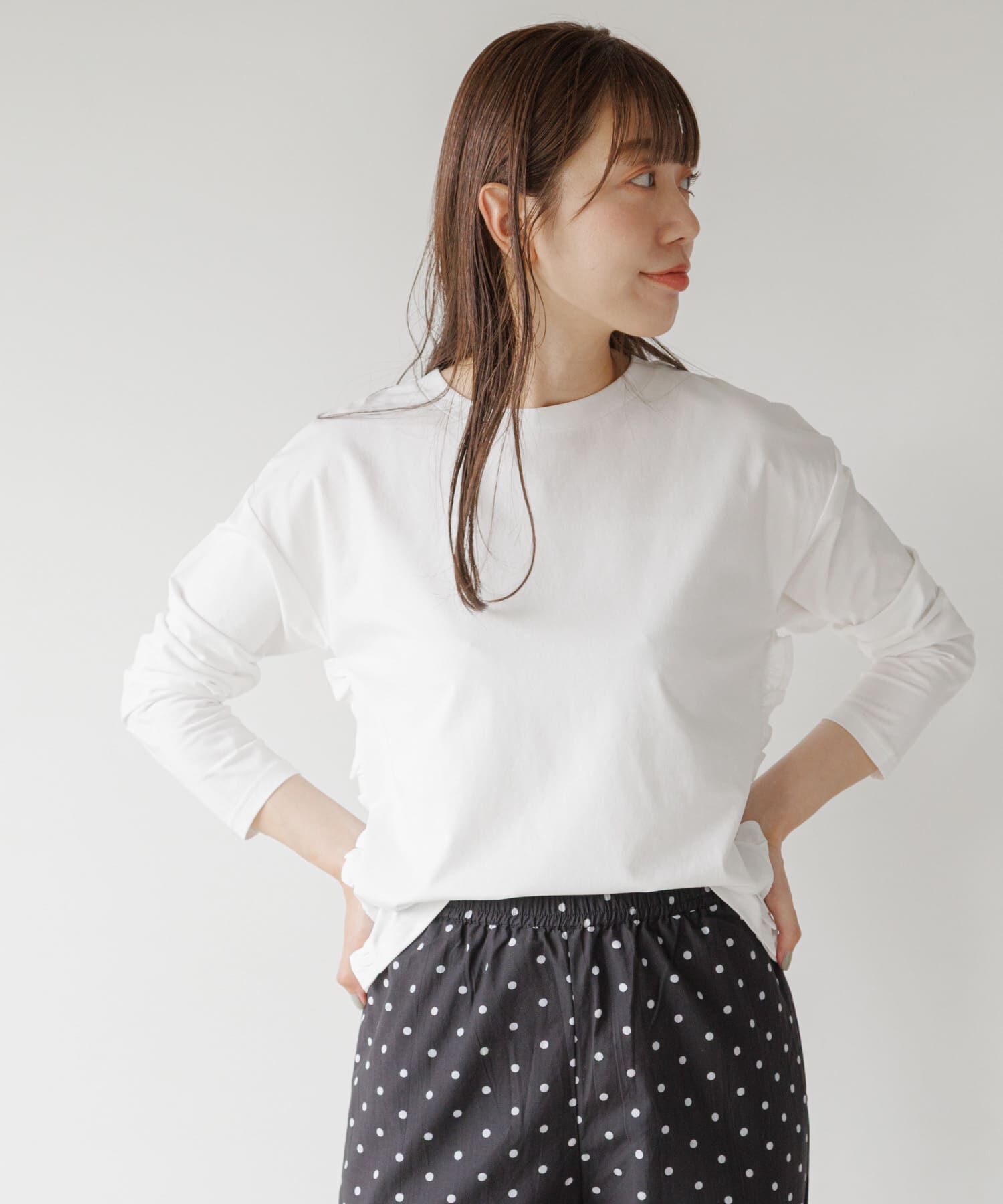 Sonny Label 「『WEB限定』バックミニフリルプルオーバー」|Tシャツ・カットソー|