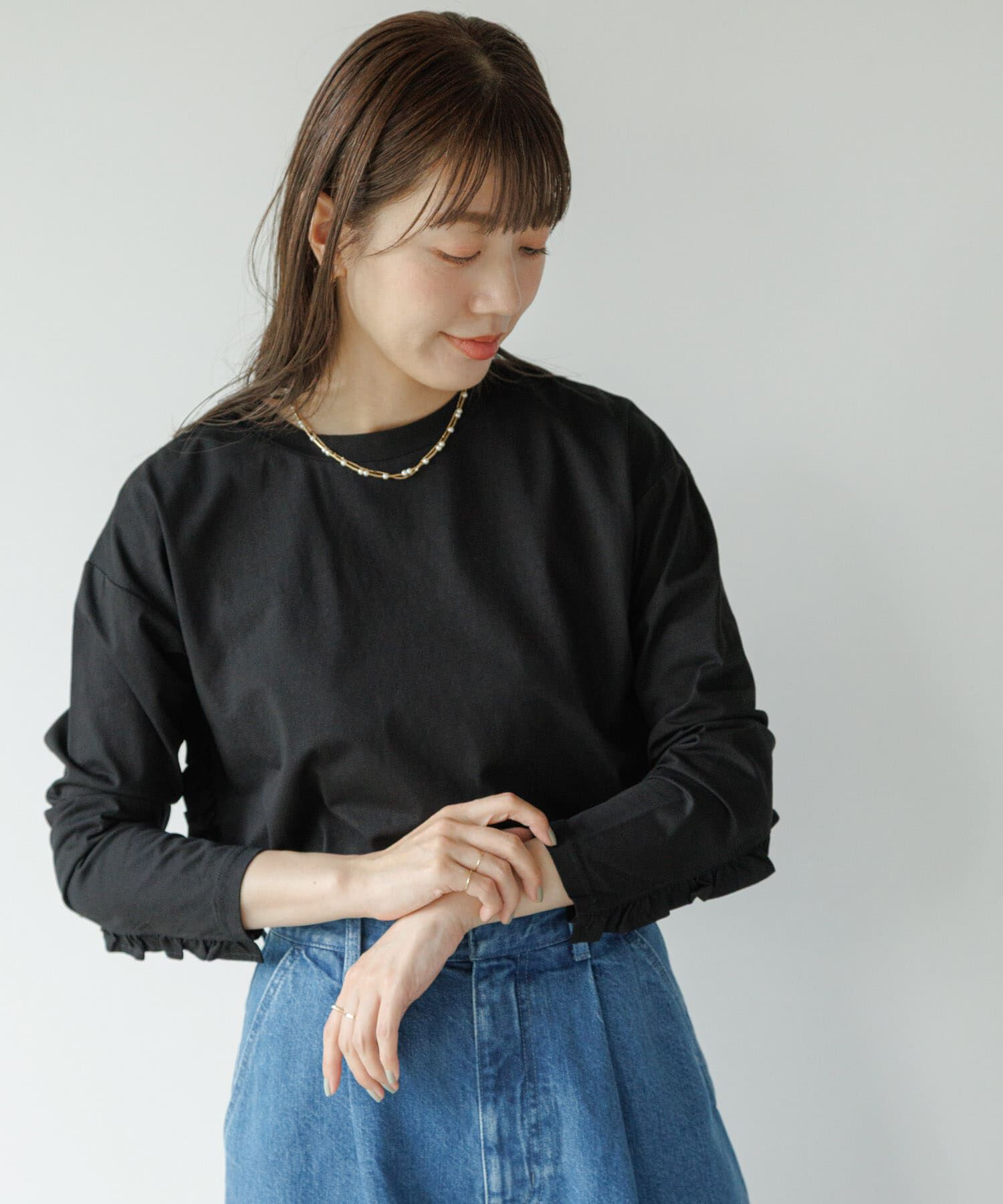 Sonny Label 「『WEB限定』バックミニフリルプルオーバー」|Tシャツ・カットソー|