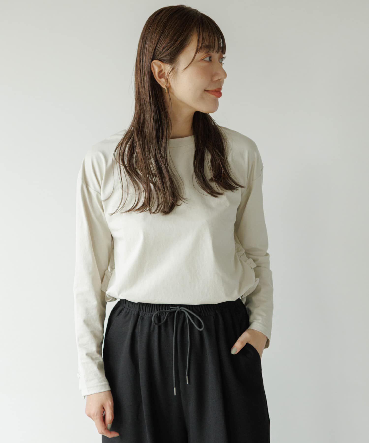 Sonny Label 「『WEB限定』バックミニフリルプルオーバー」|Tシャツ・カットソー|