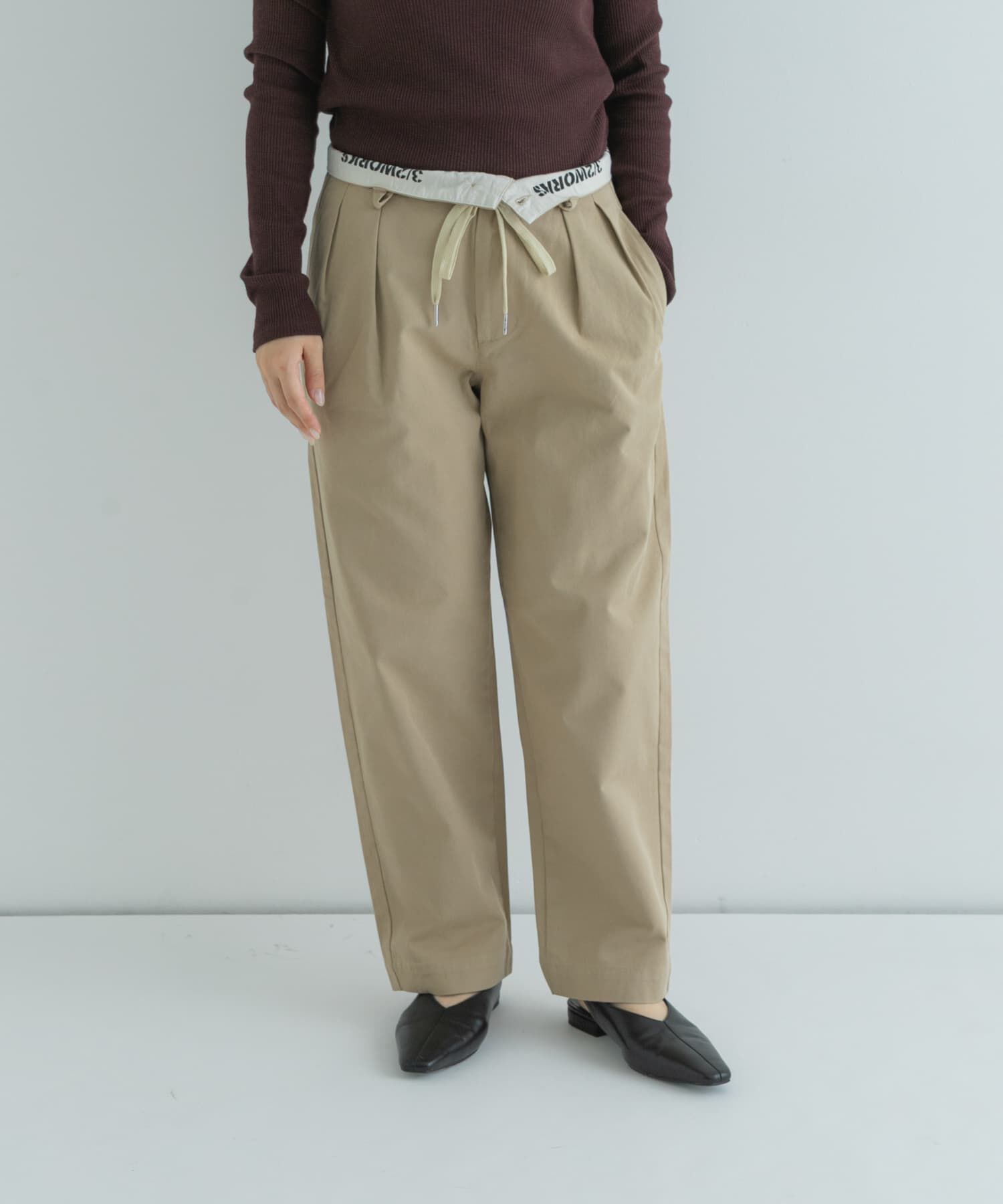 Sonny Label 「3/2WORKS ツータックチノパンツ」|その他|