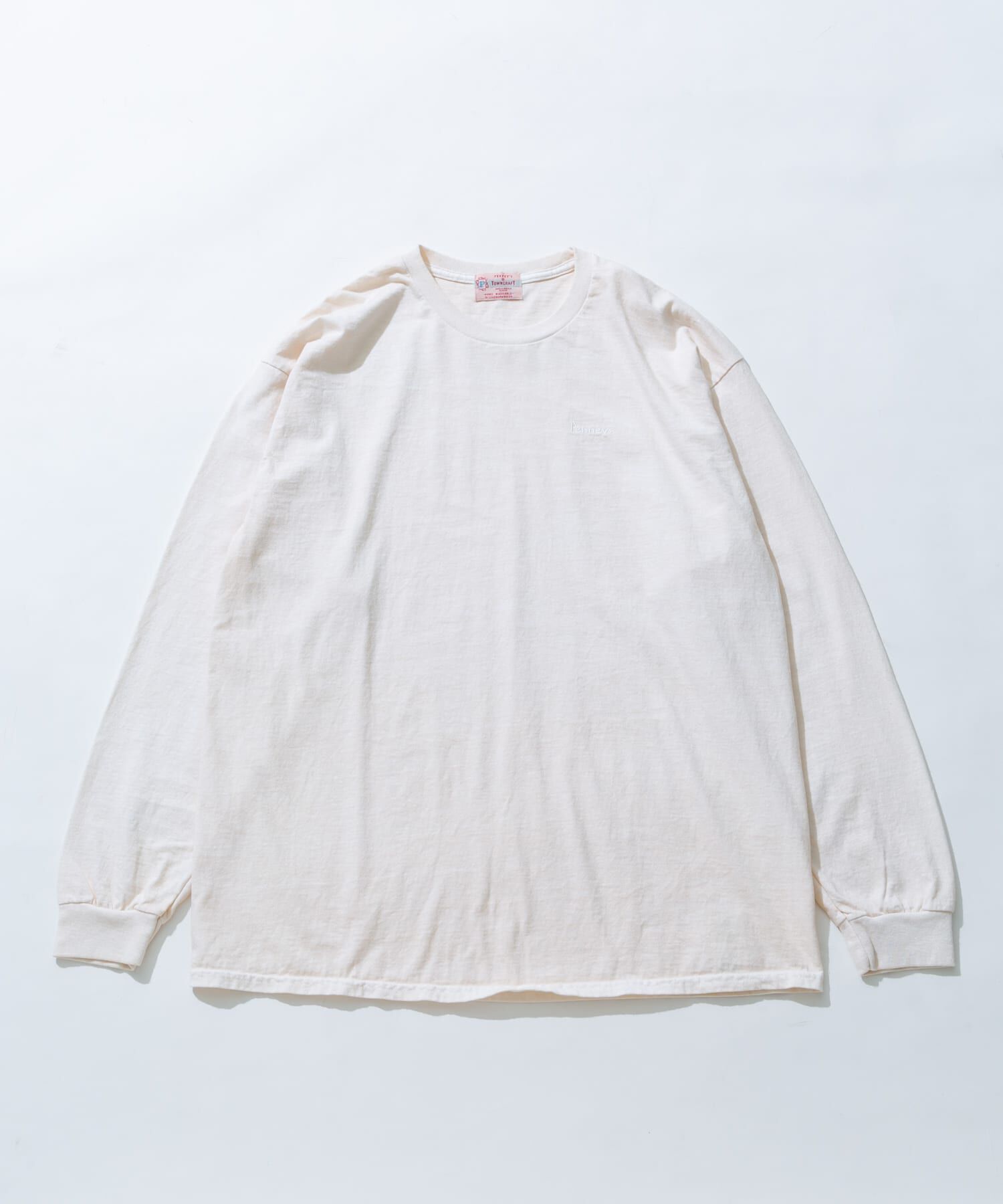 Sonny Label 「『別注』PENNEYS&times;Sonny Label　ピグメントロングスリーブTシャツ」|Tシャツ・カットソー|オフホワイト