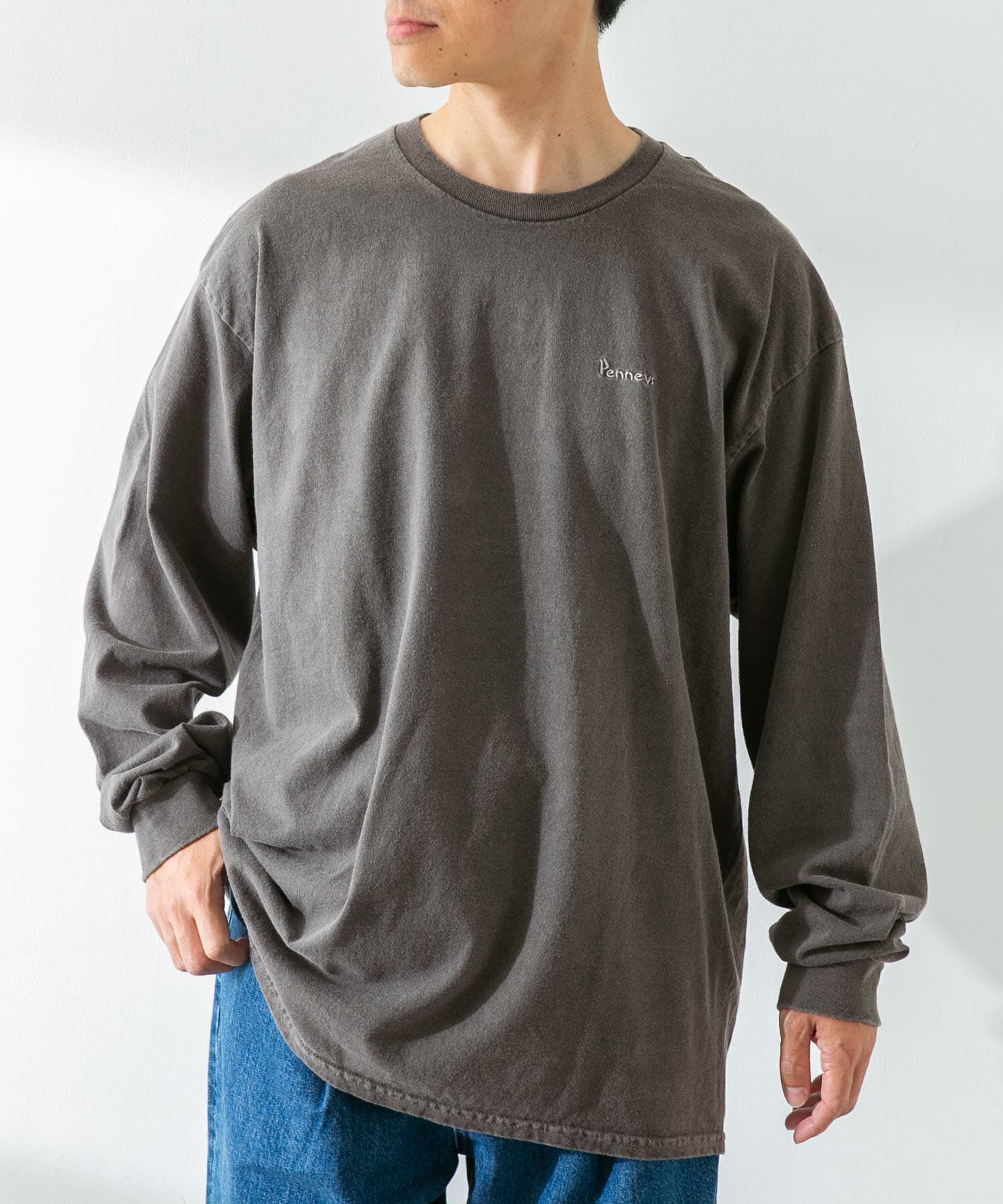 Sonny Label 「『別注』PENNEYS&times;Sonny Label　ピグメントロングスリーブTシャツ」|Tシャツ・カットソー|
