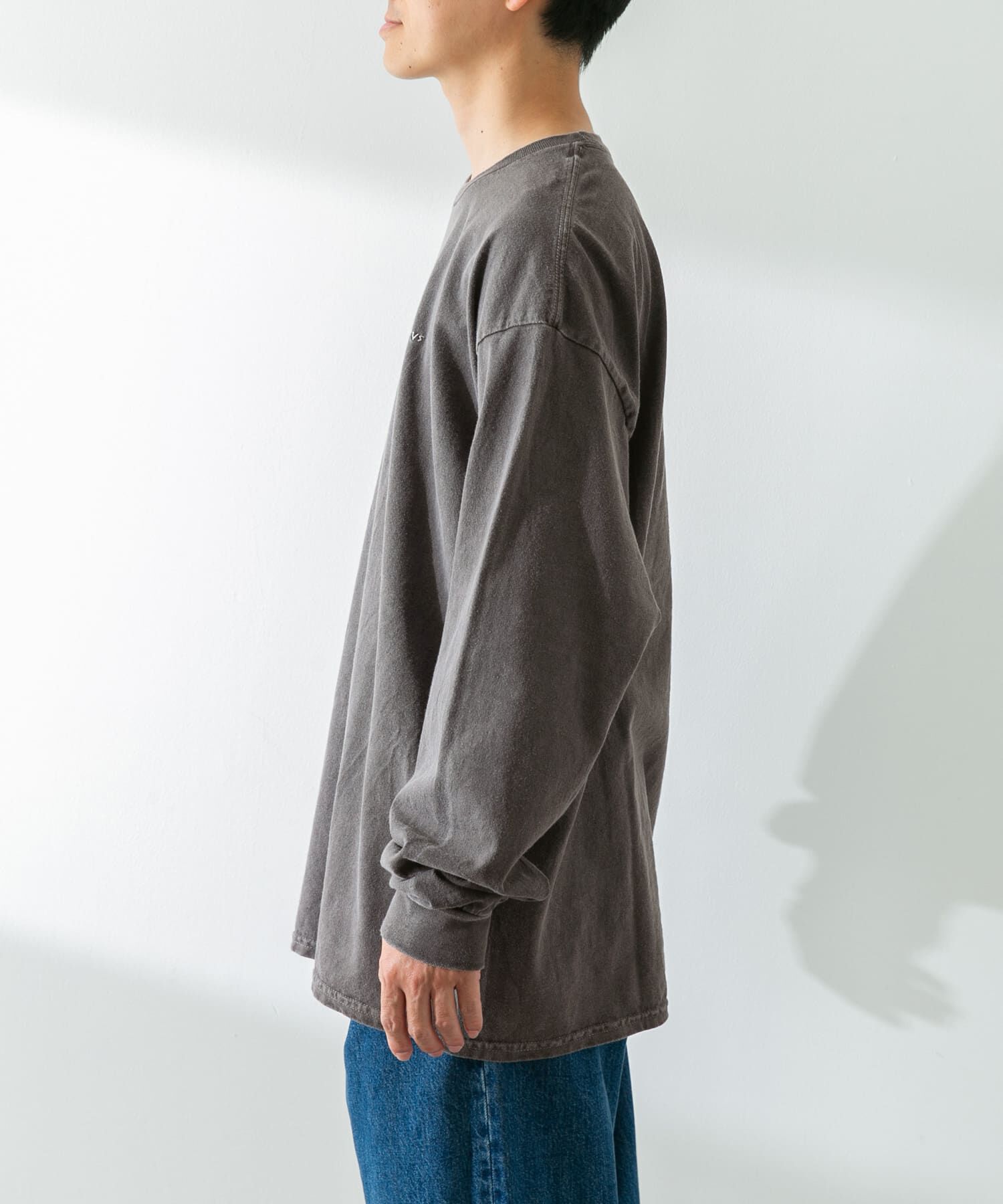 Sonny Label 「『別注』PENNEYS&times;Sonny Label　ピグメントロングスリーブTシャツ」|Tシャツ・カットソー|