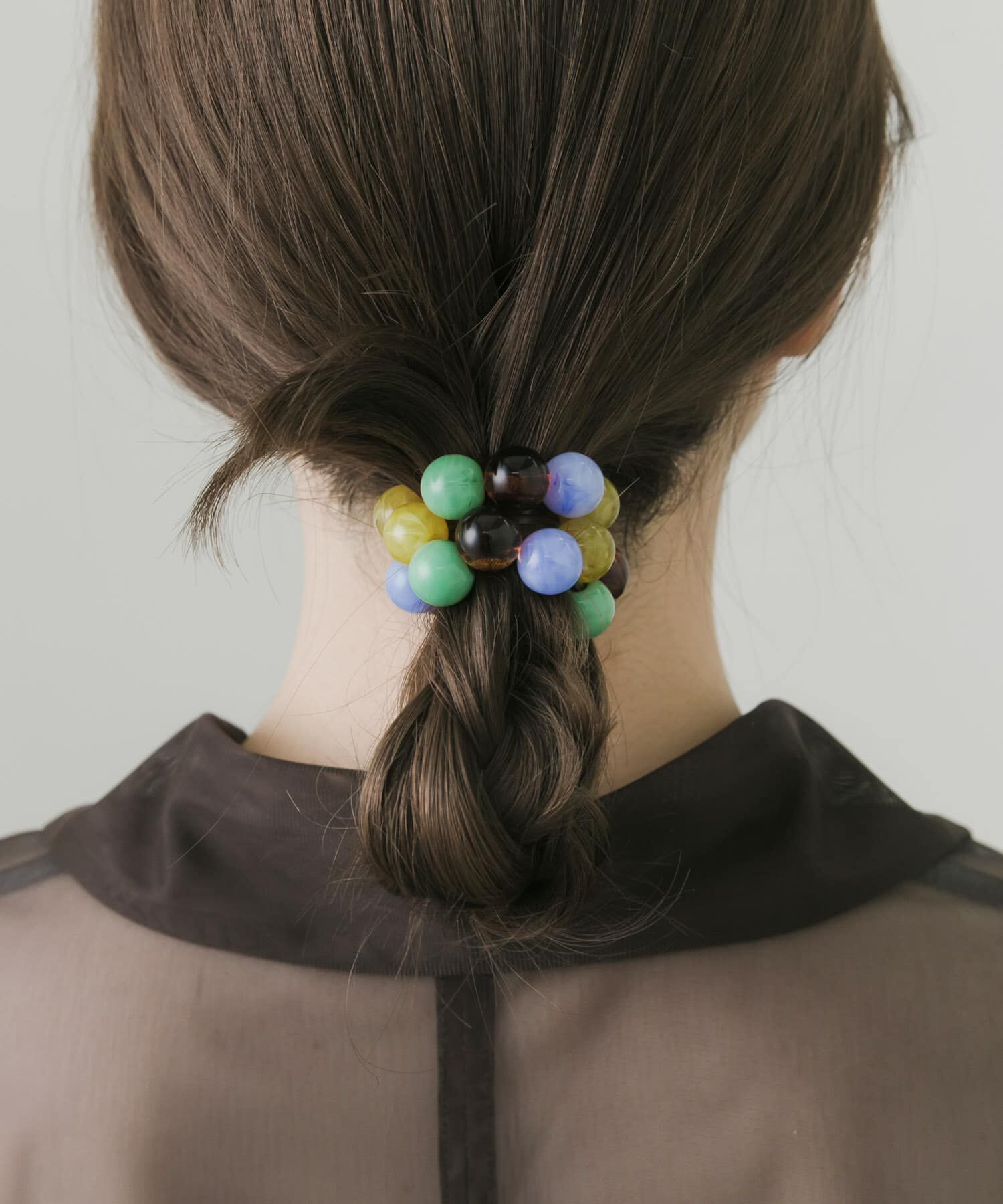 SMELLY「カラフルボールヘアゴム」|ヘアゴム・シュシュ|