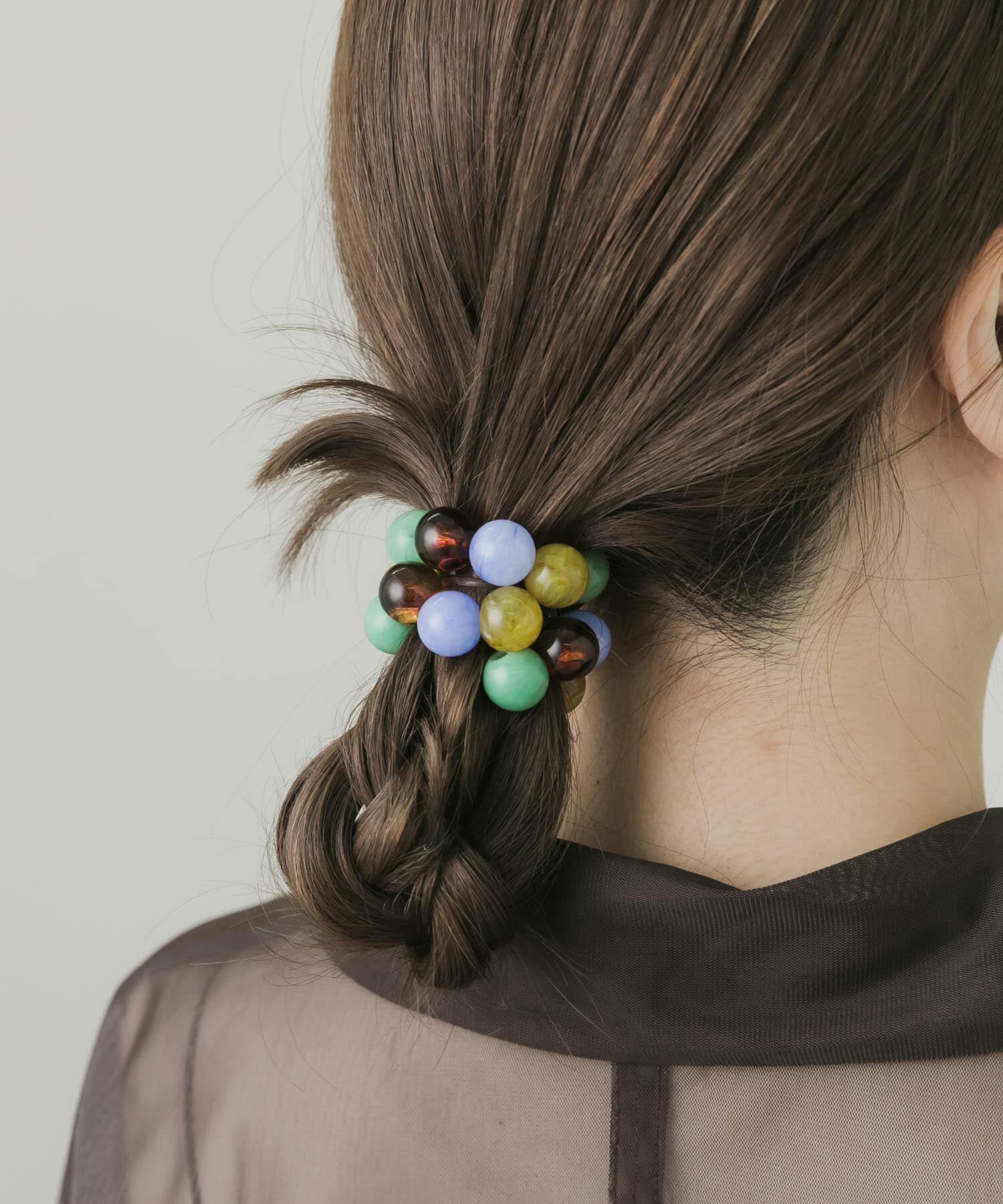 SMELLY「カラフルボールヘアゴム」|ヘアゴム・シュシュ|