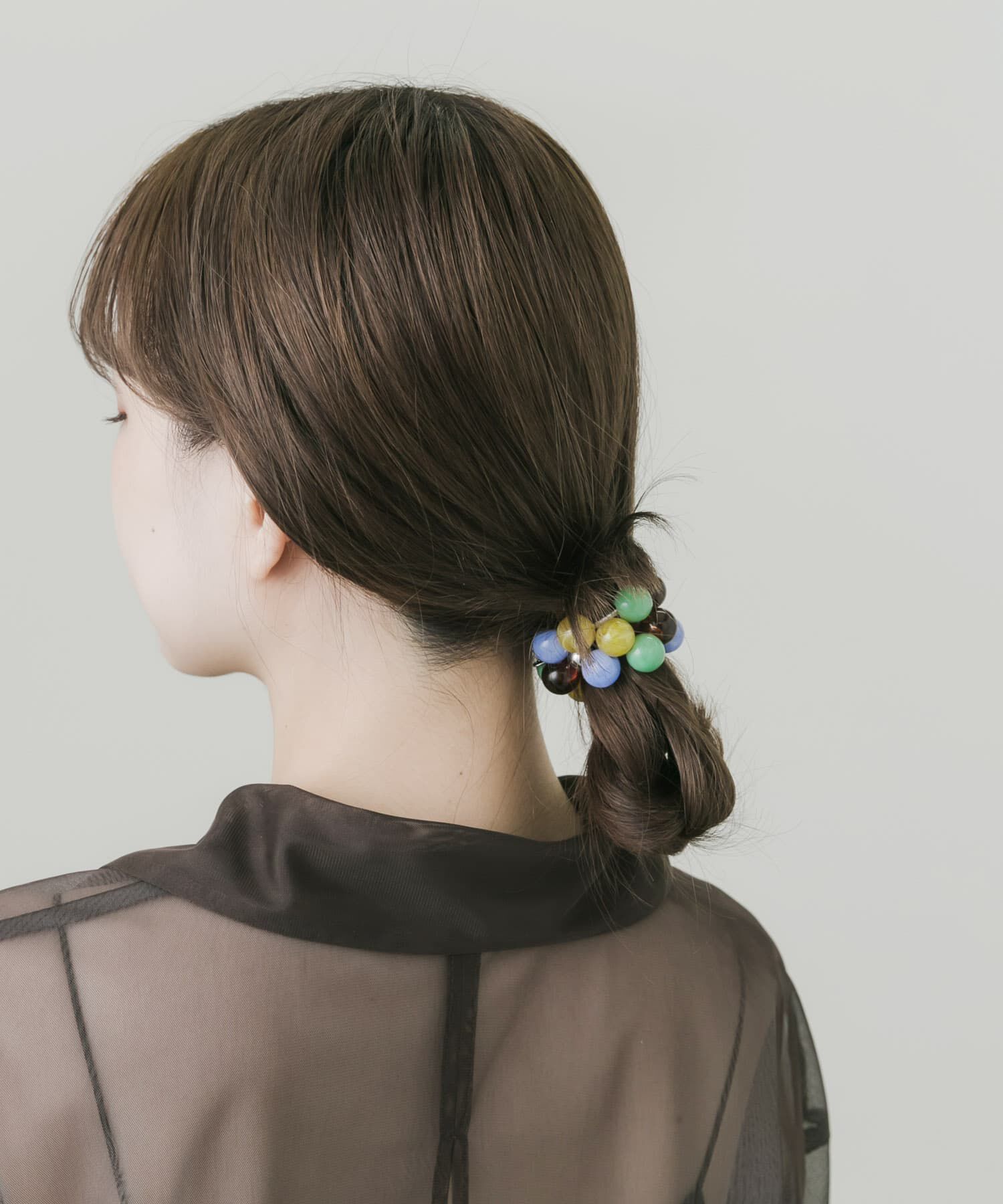 SMELLY「カラフルボールヘアゴム」|ヘアゴム・シュシュ|